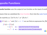 Composition Of Functions