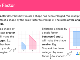 Scale Factor Gcse Maths Steps Examples Worksheet