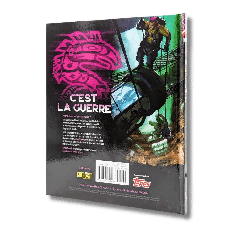 Shadowrun Rpg Final Bets Thirsty Meeples