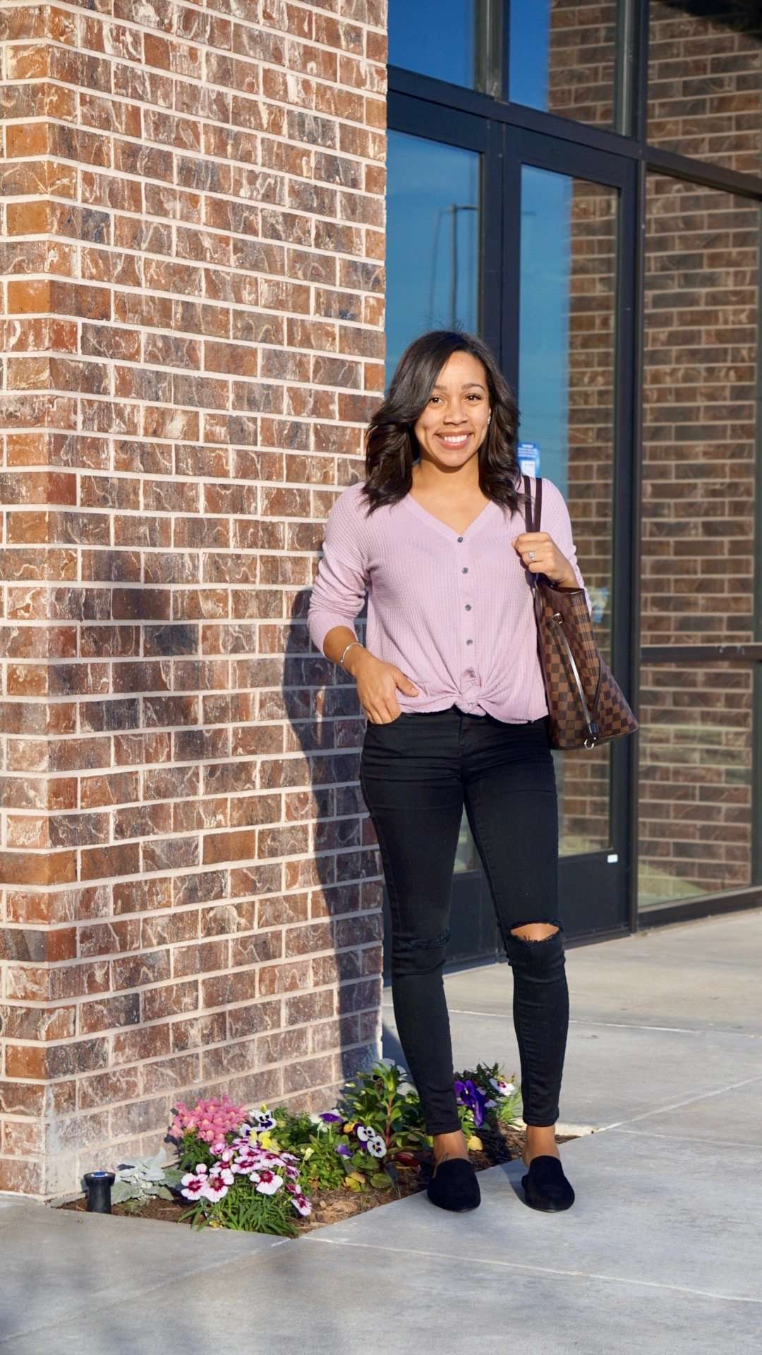 henley, button down, casual style, momiform, The Cold Shoulder Trend, fashion styles, style inspiration, style, style, beauty & accessories, fashion, fashion style, fashion 2018, fashion, fashion random, fashionista, fashion & lifestyle, leather leggings, Express, OTK boots, starbucks,