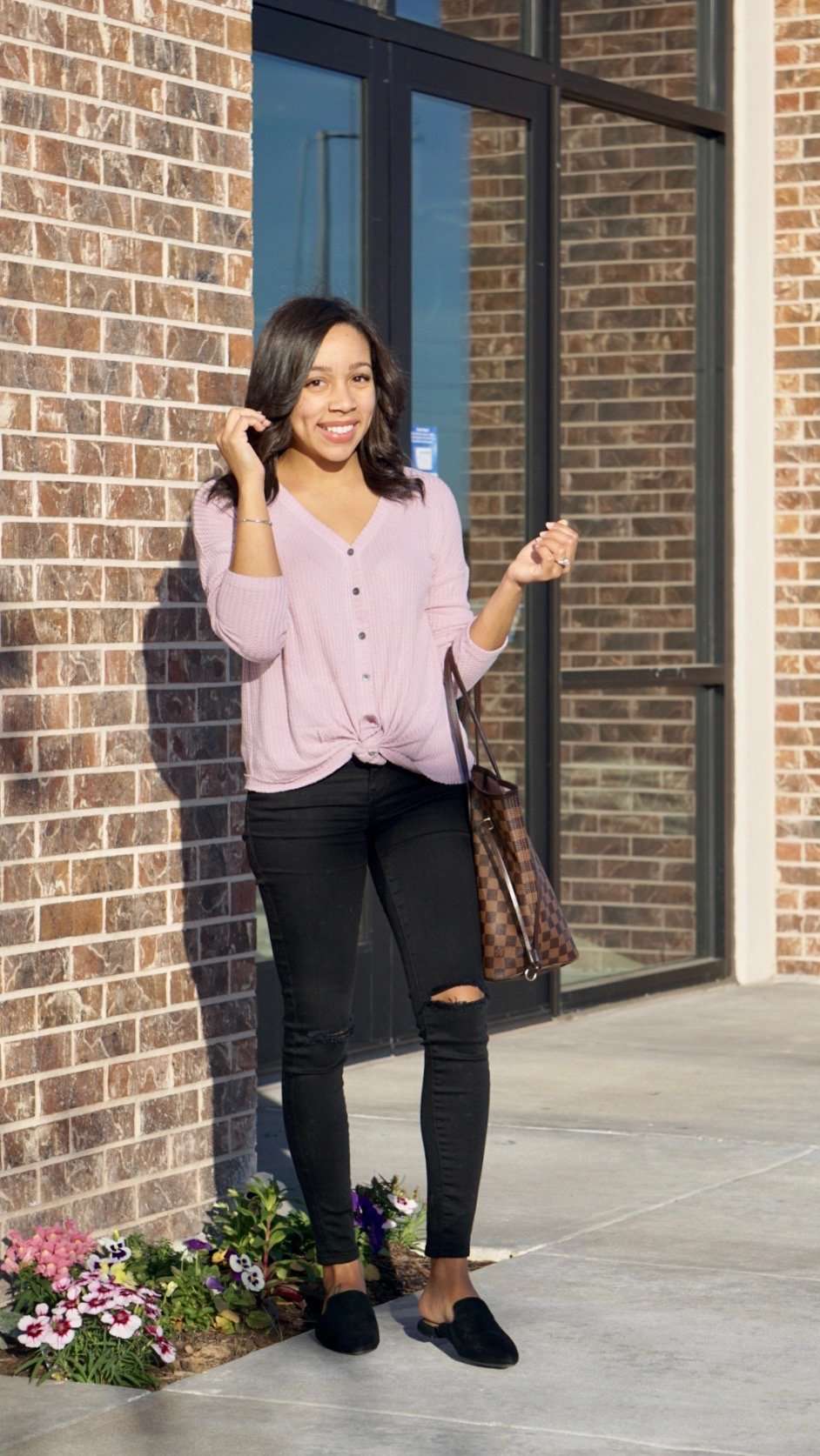 henley, button down, casual style, momiform, The Cold Shoulder Trend, fashion styles, style inspiration, style, style, beauty & accessories, fashion, fashion style, fashion 2018, fashion, fashion random, fashionista, fashion & lifestyle, leather leggings, Express, OTK boots, starbucks,