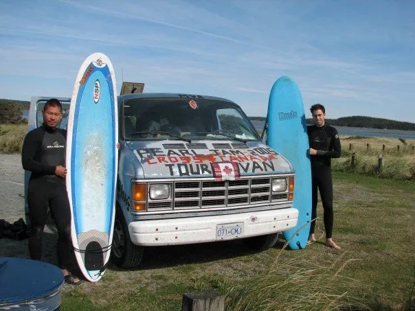 Touring Van Surfing in Halifax