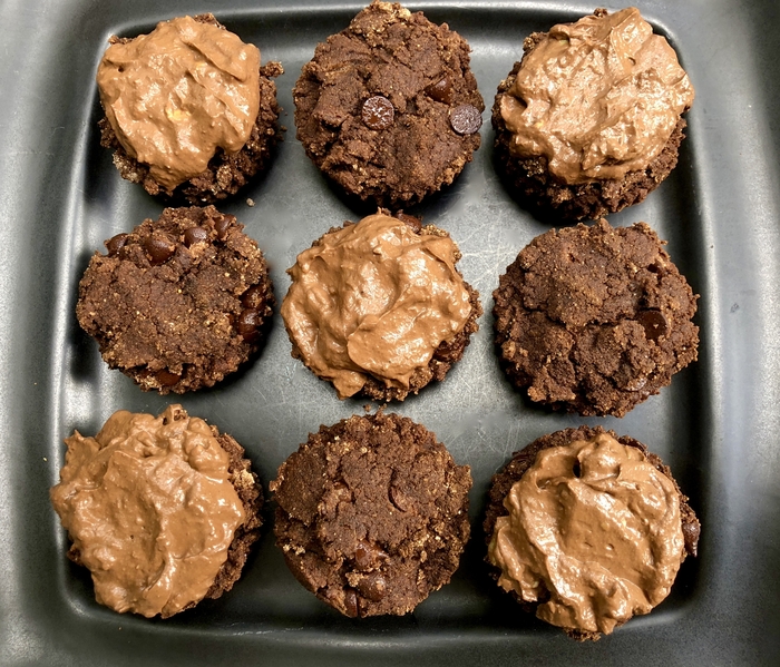 paleo double chocolate chai muffins