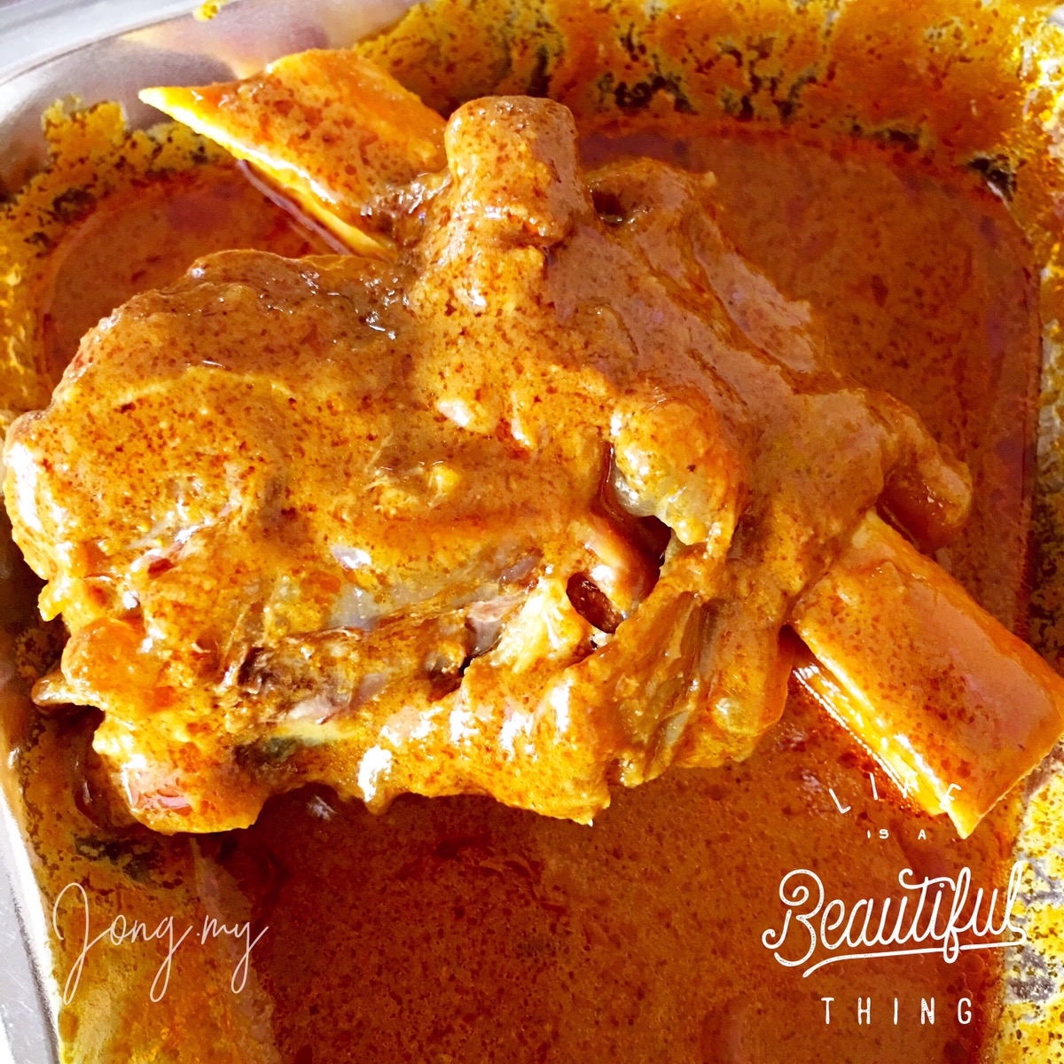 Nasi Biryani Lamb Shank @Dorbor Delhi Indian Muslim Food