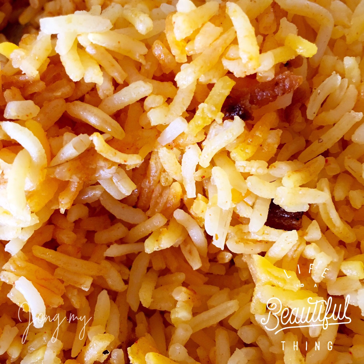 Nasi Biryani Lamb Shank @Dorbor Delhi Indian Muslim Food