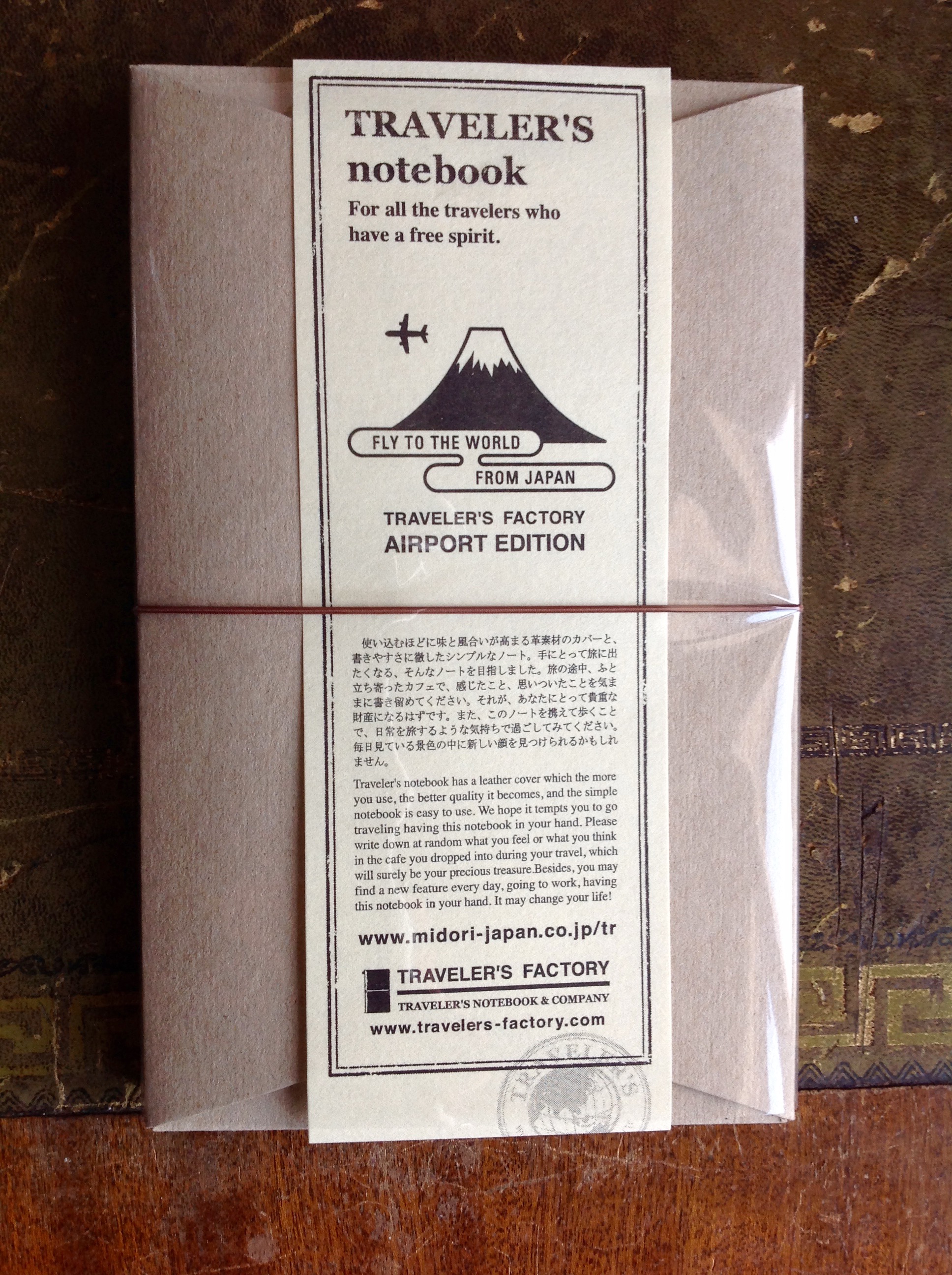 Midori Airport Edition Traveler's Notebook