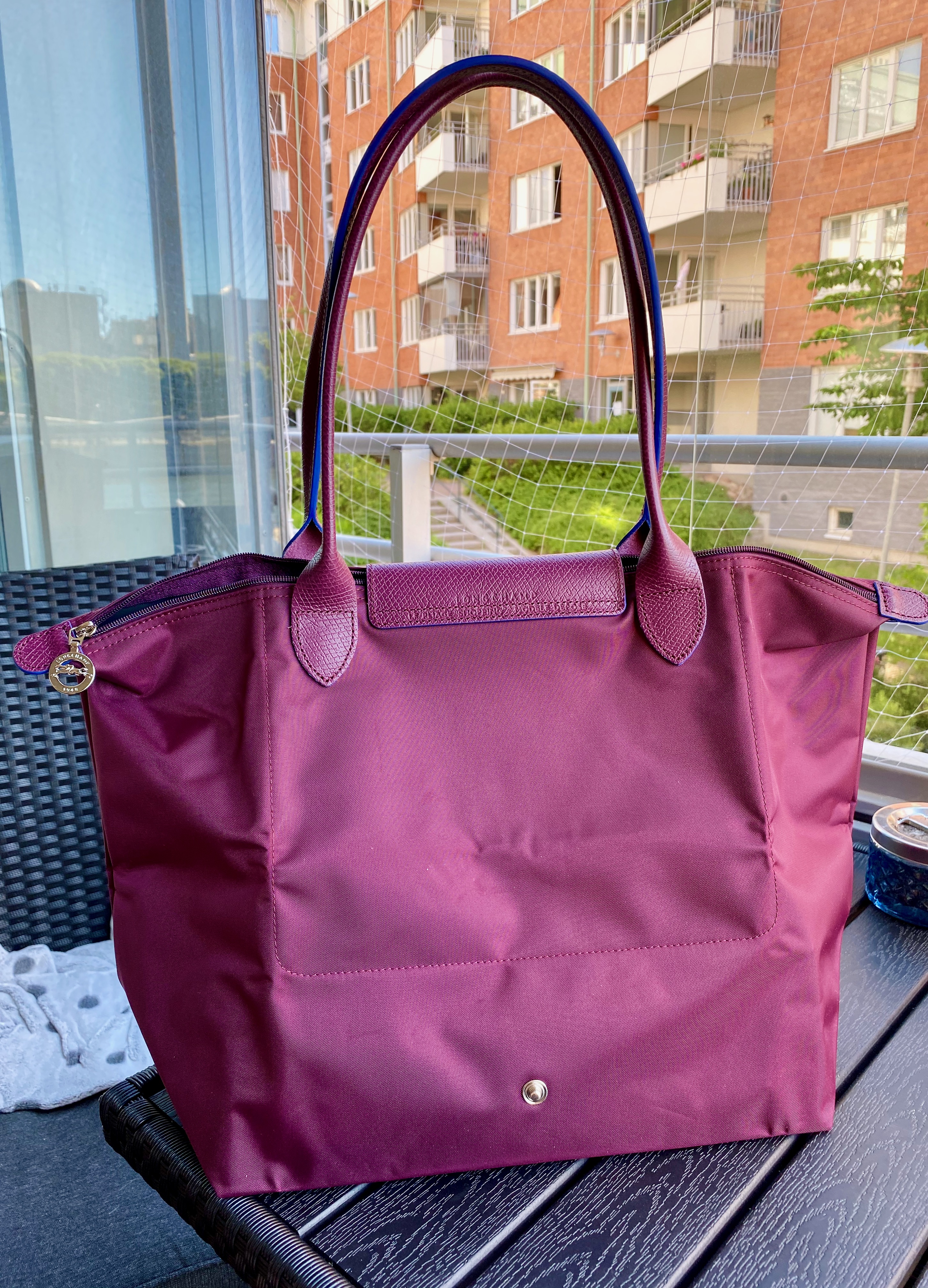 longchamp le pliage violet