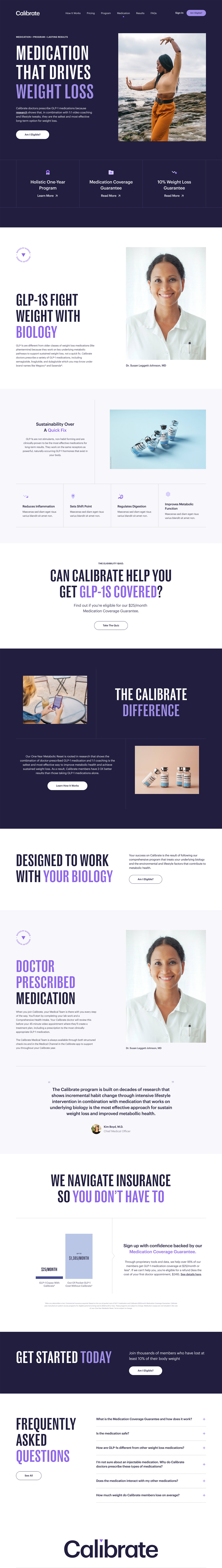 Pattern-Calibrate-Medication