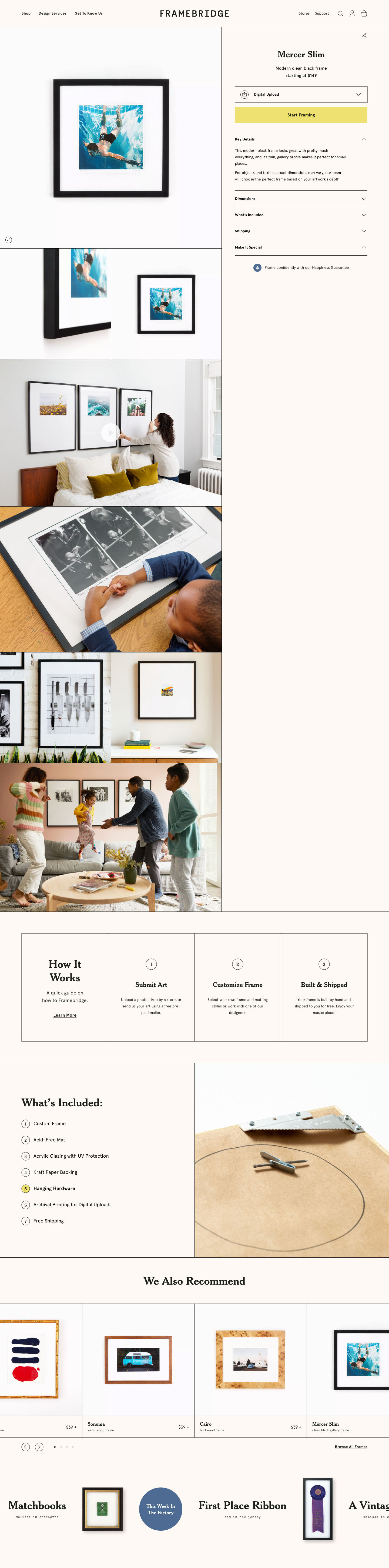 Pattern-Framebridge-custom-frame