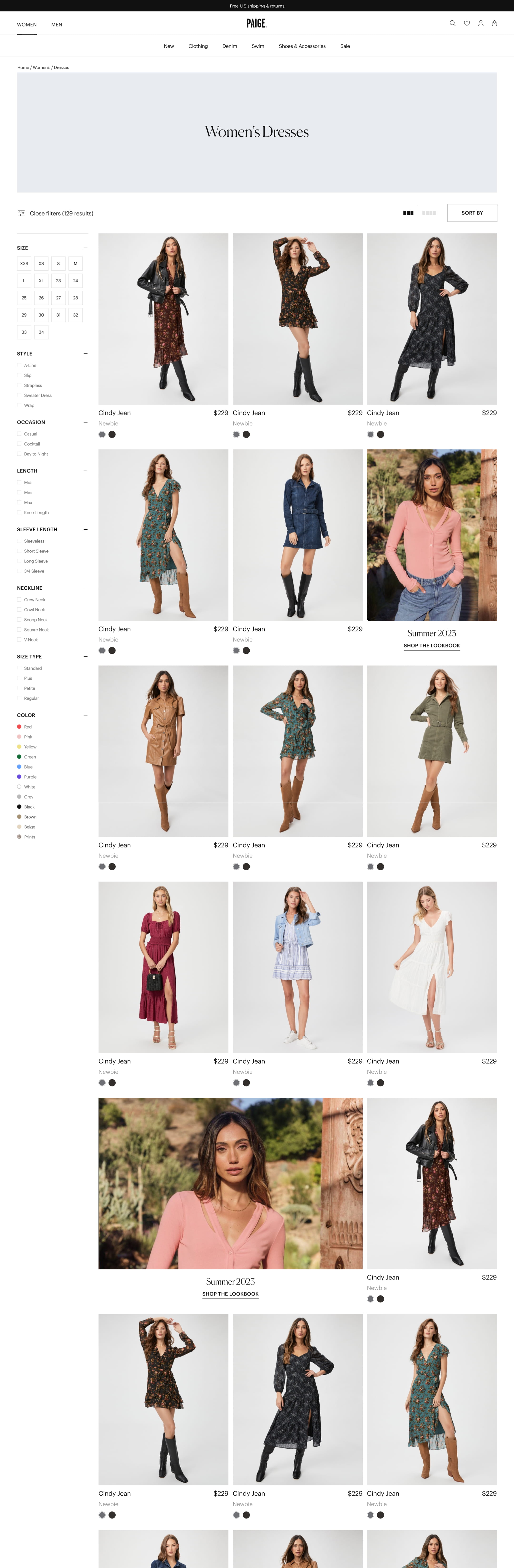 Pattern-Paige-Collections-Dresses