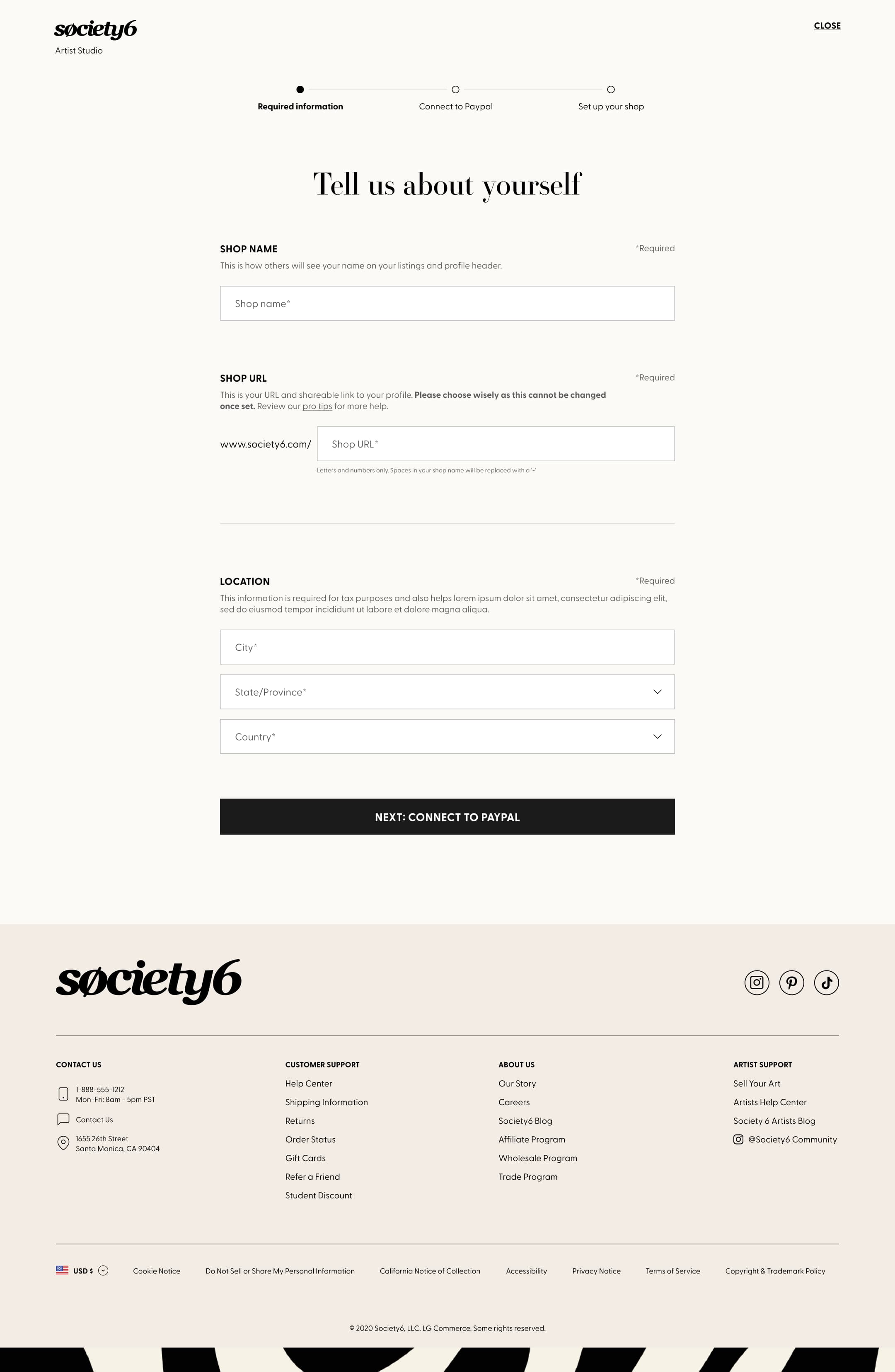 Pattern-Society6-Sign-Up