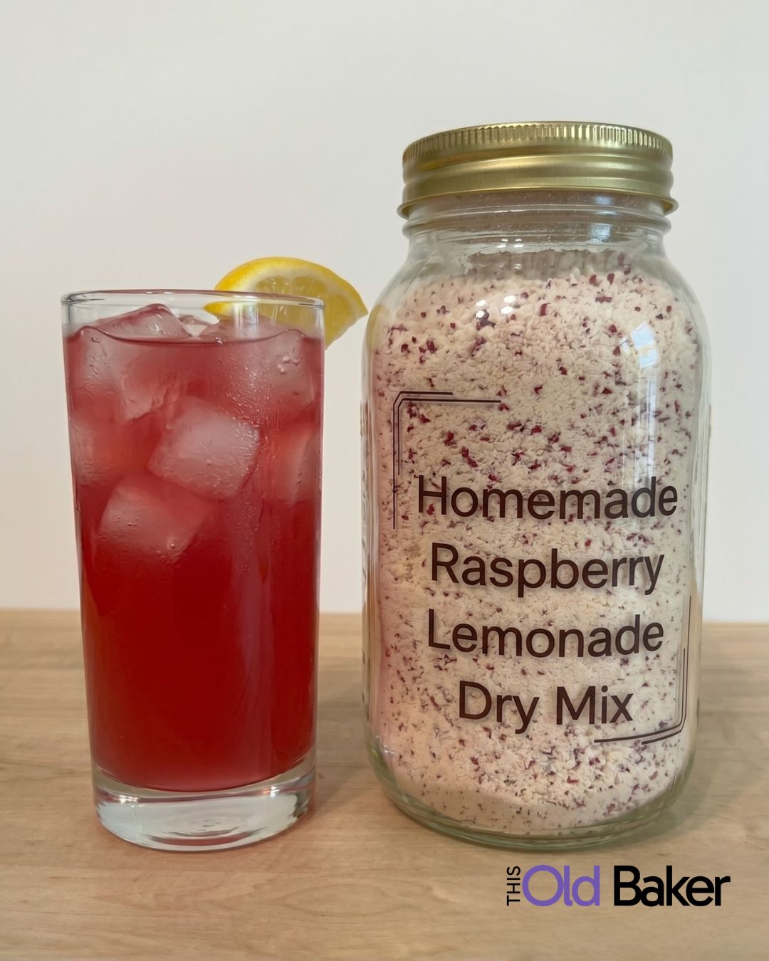 Homemade Raspberry Lemonade Dry