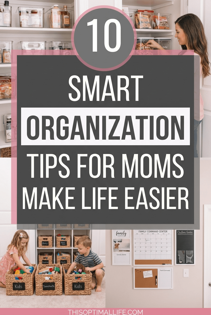 10 Organization Tips for Busy Moms that will Transform Your Life