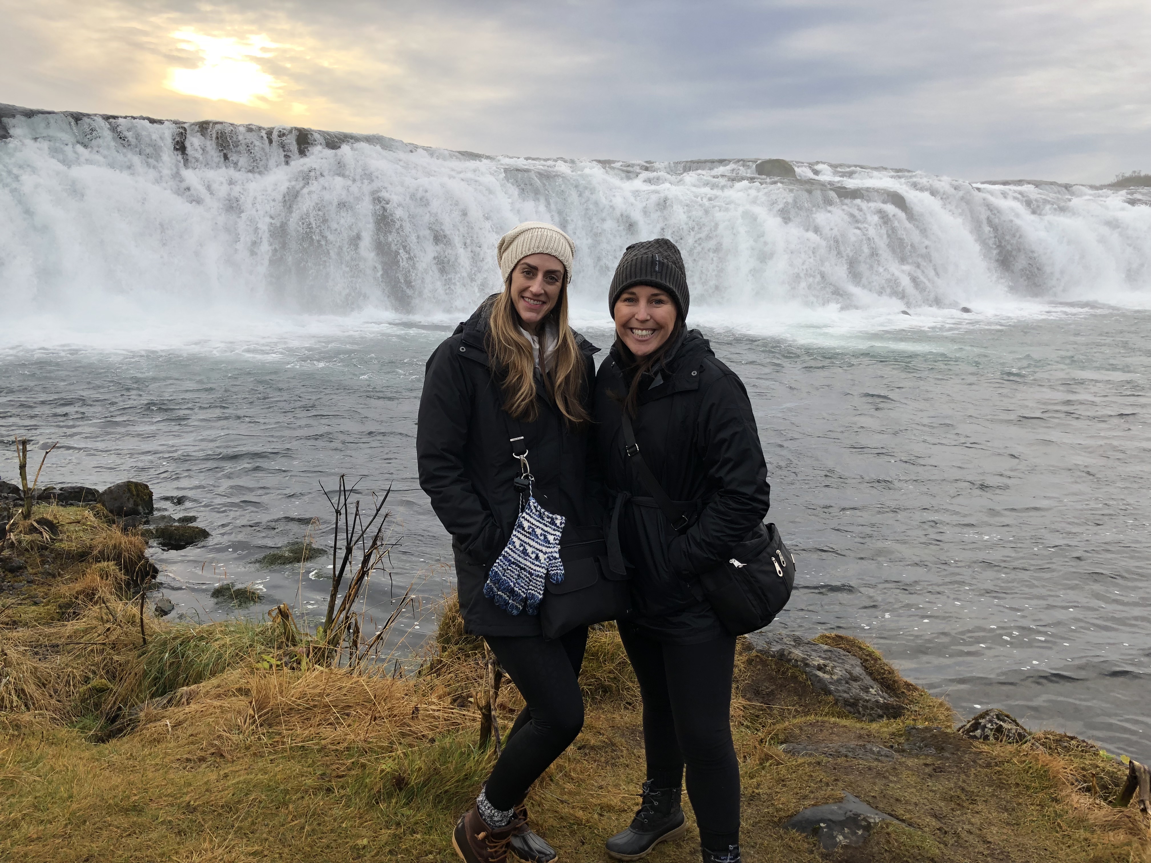 Michelle & Kelli Faxi Waterfall