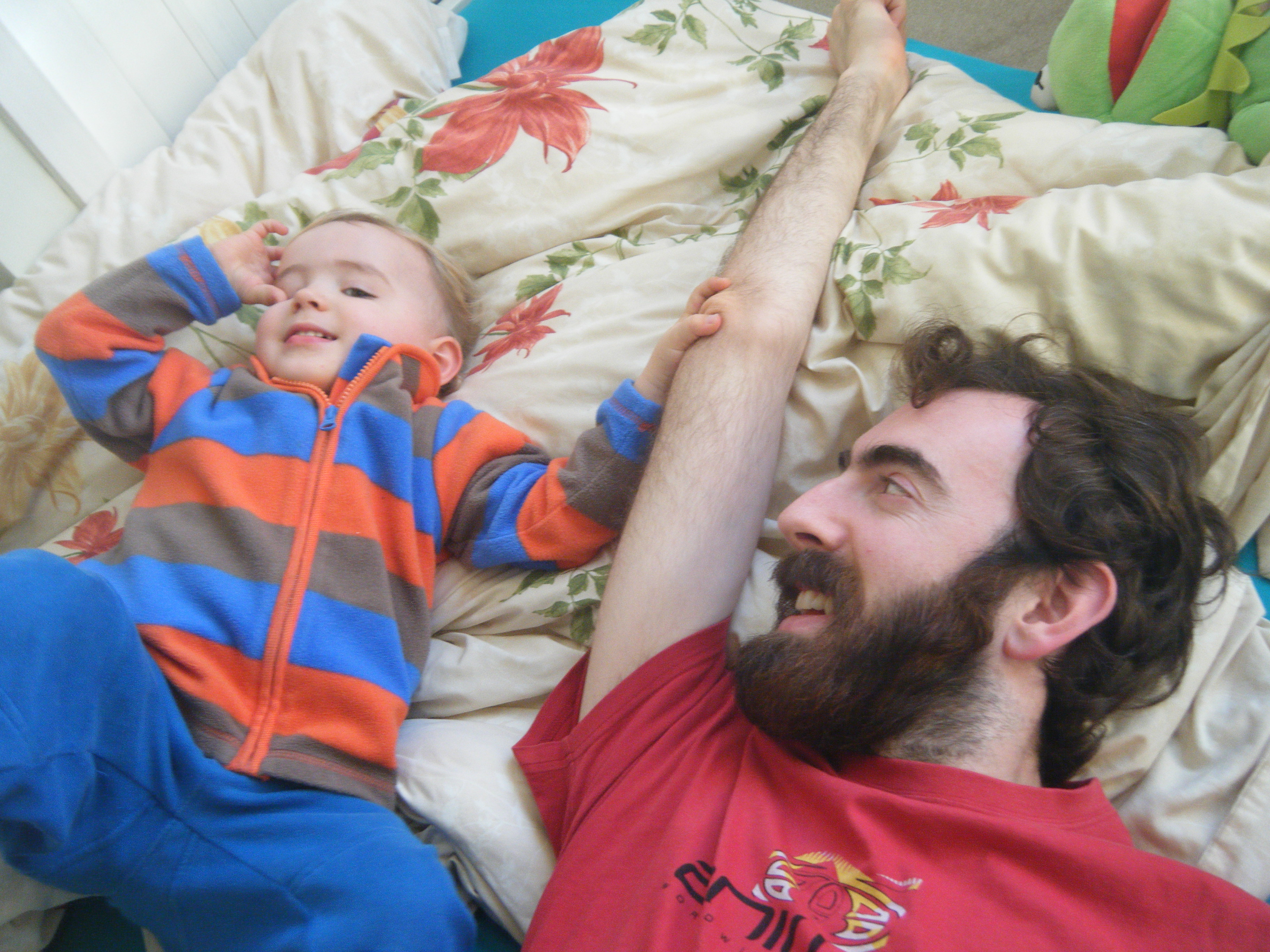 Elbow pinching... still a favourite pastime.