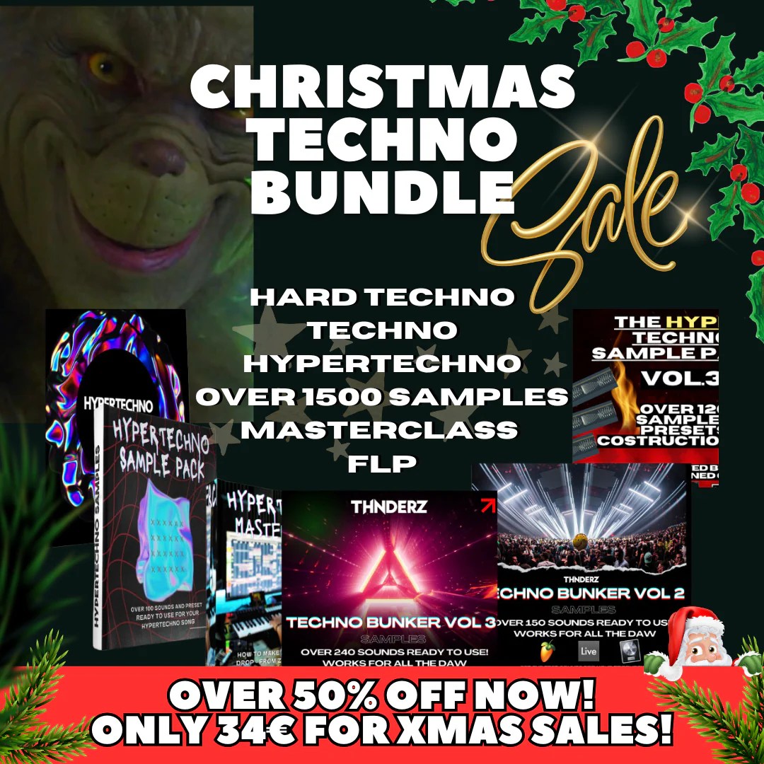 Xmas Techno Hard Techno Bundle Pack Free 3 Sample Pack Flp Ma