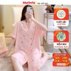 Váy đầm ngủ Pijama ngắn tay