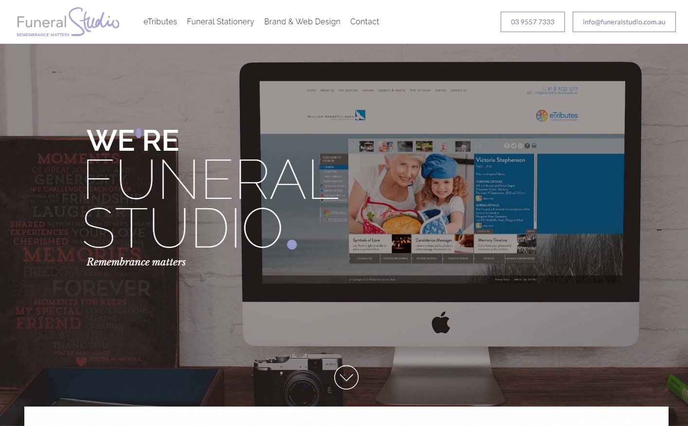 Funeral home websites