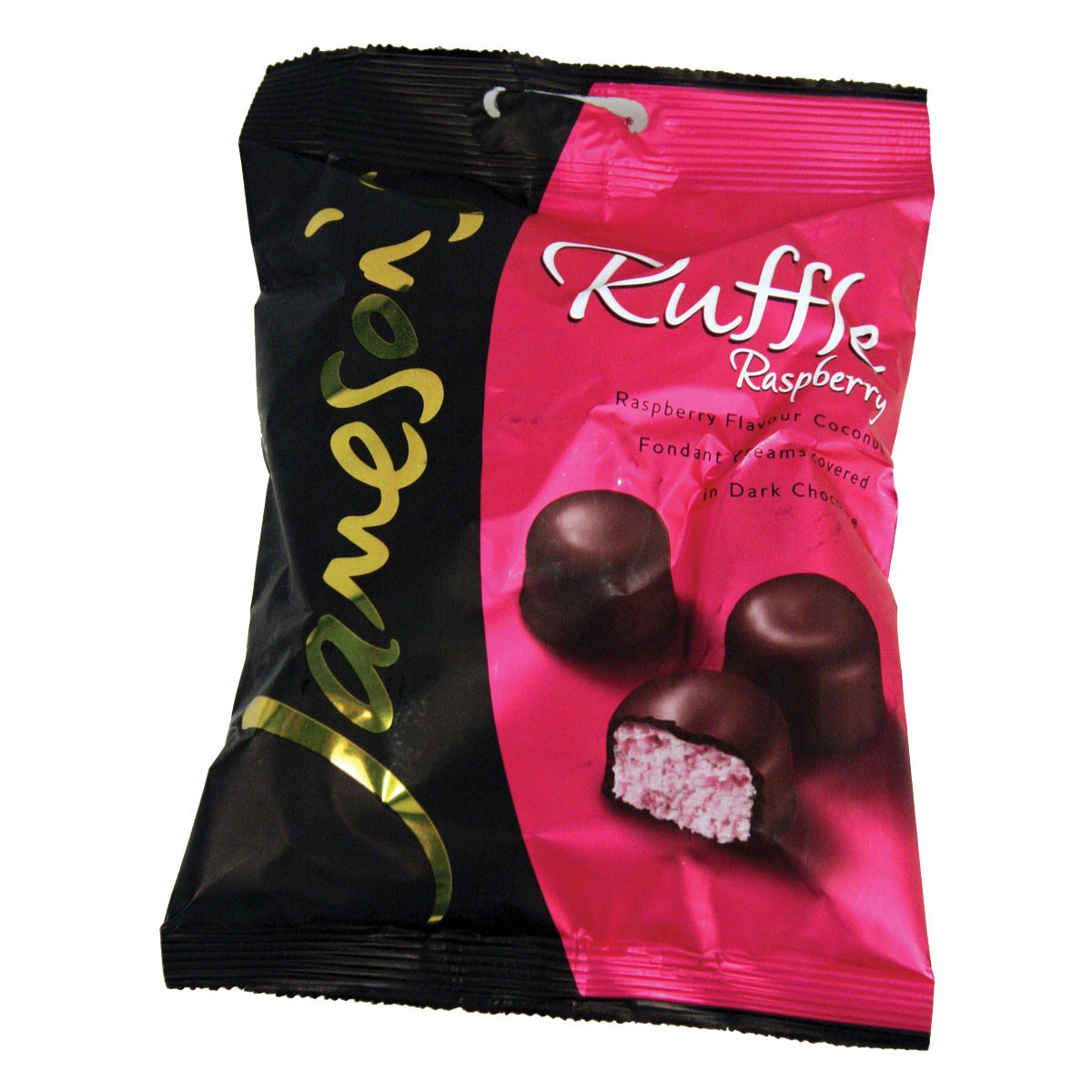 Disse "hindbær-Bounty" kan købes i Normal.