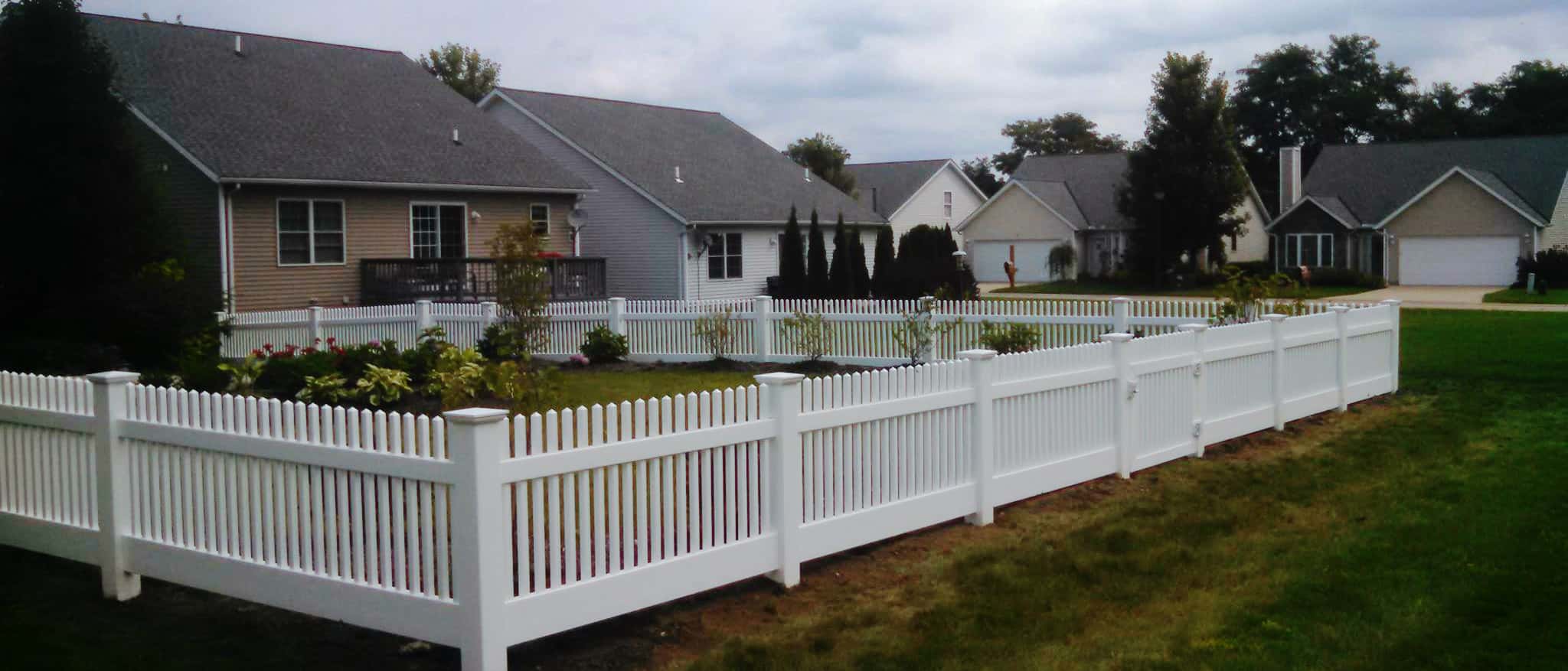 Mary's, calvert and charles county areas since 1974. Vinyl Fence - Thomas Fence Divi