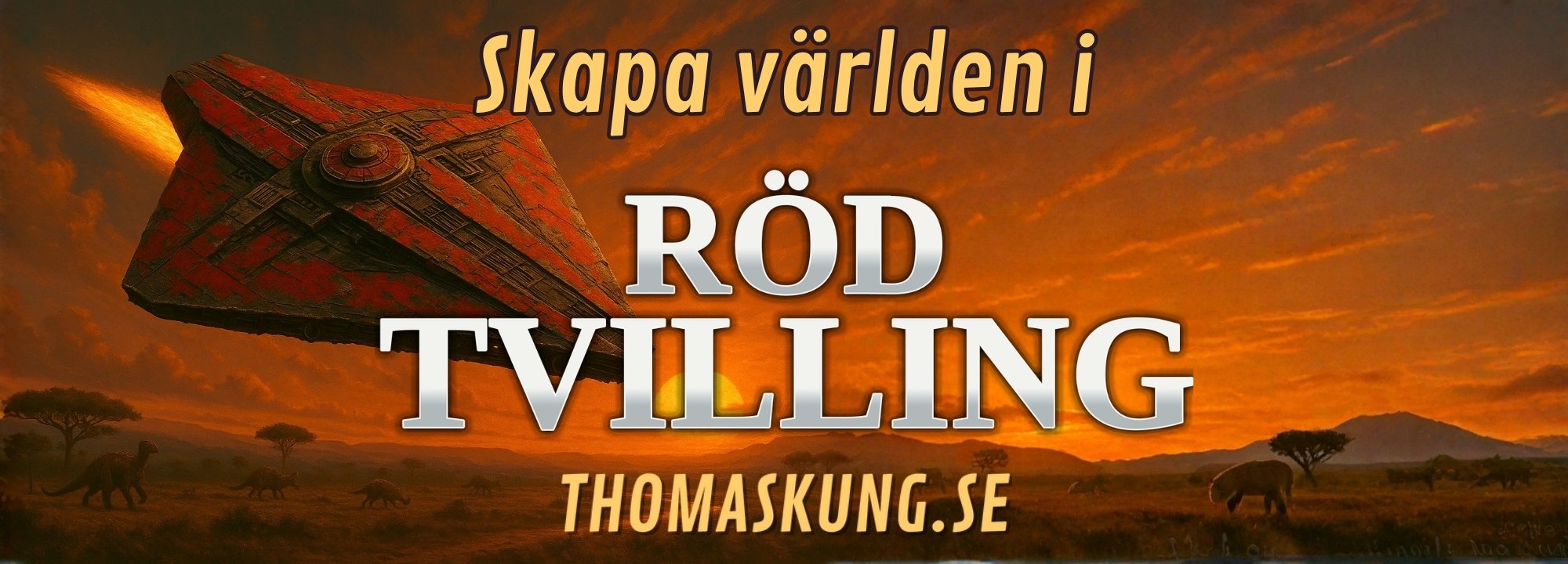 Skapa sci-fi cyberpunk-världen Kolonin boken Röd Tvilling utspelar sig i