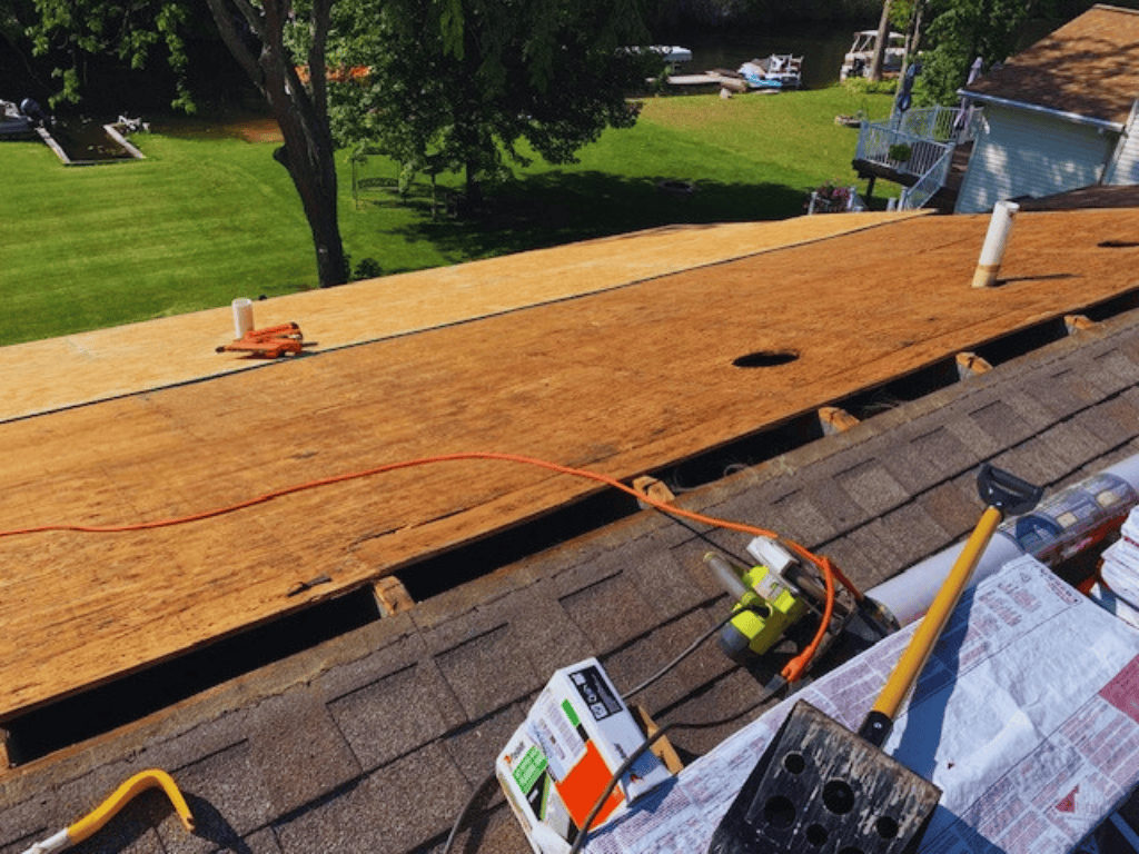 roof replacement in Michigan