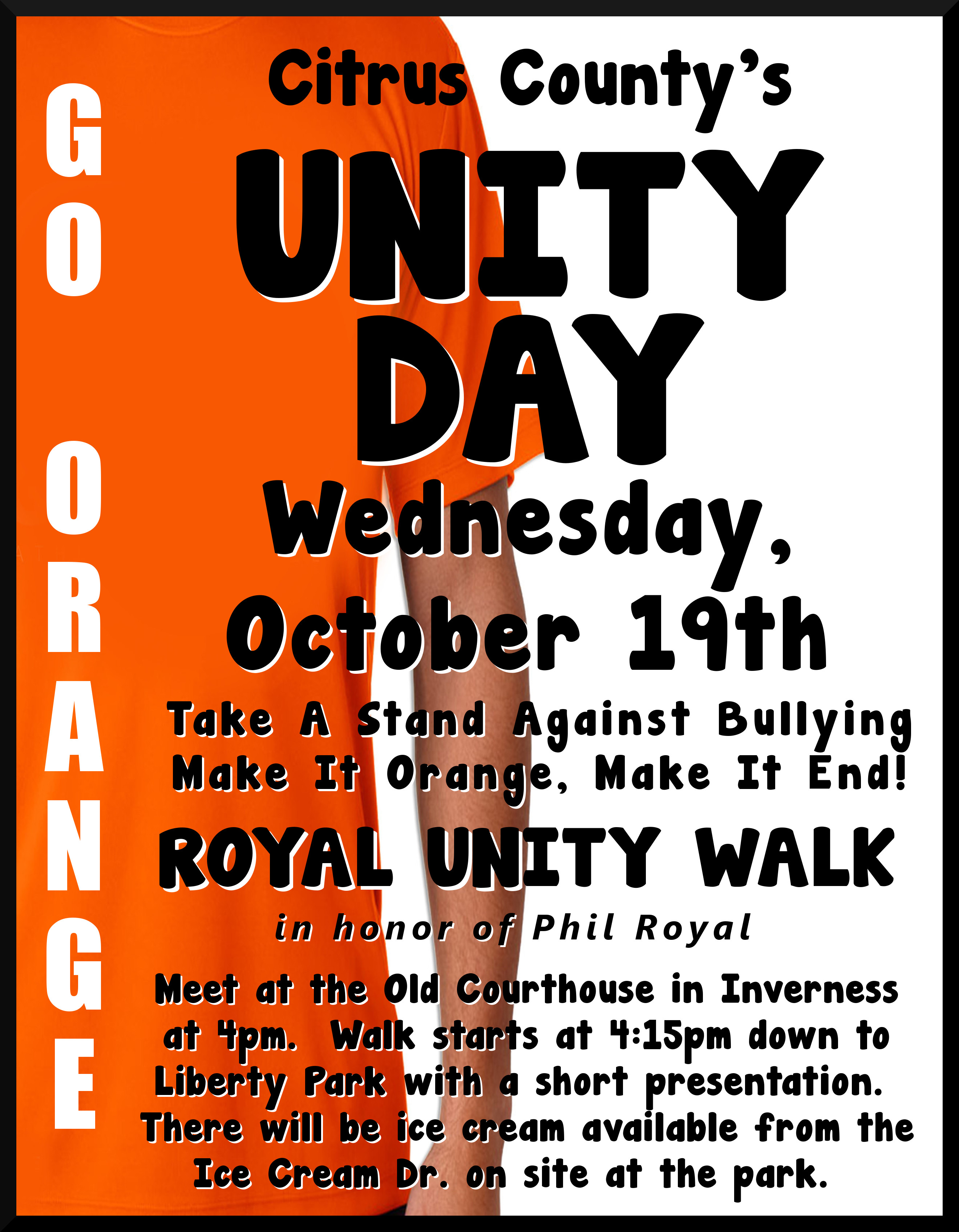 Thomas Talks on Citrus County Schools - Citrus County Unity Day Walk ...