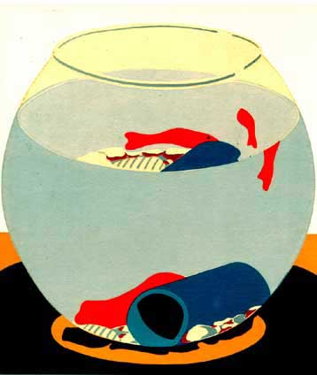 Silkscreen Calendar, February