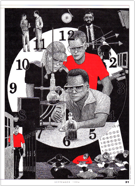 Page for Science Teacher Magazine