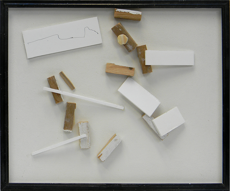 This work is 13 inches x 16 inches in a frame.