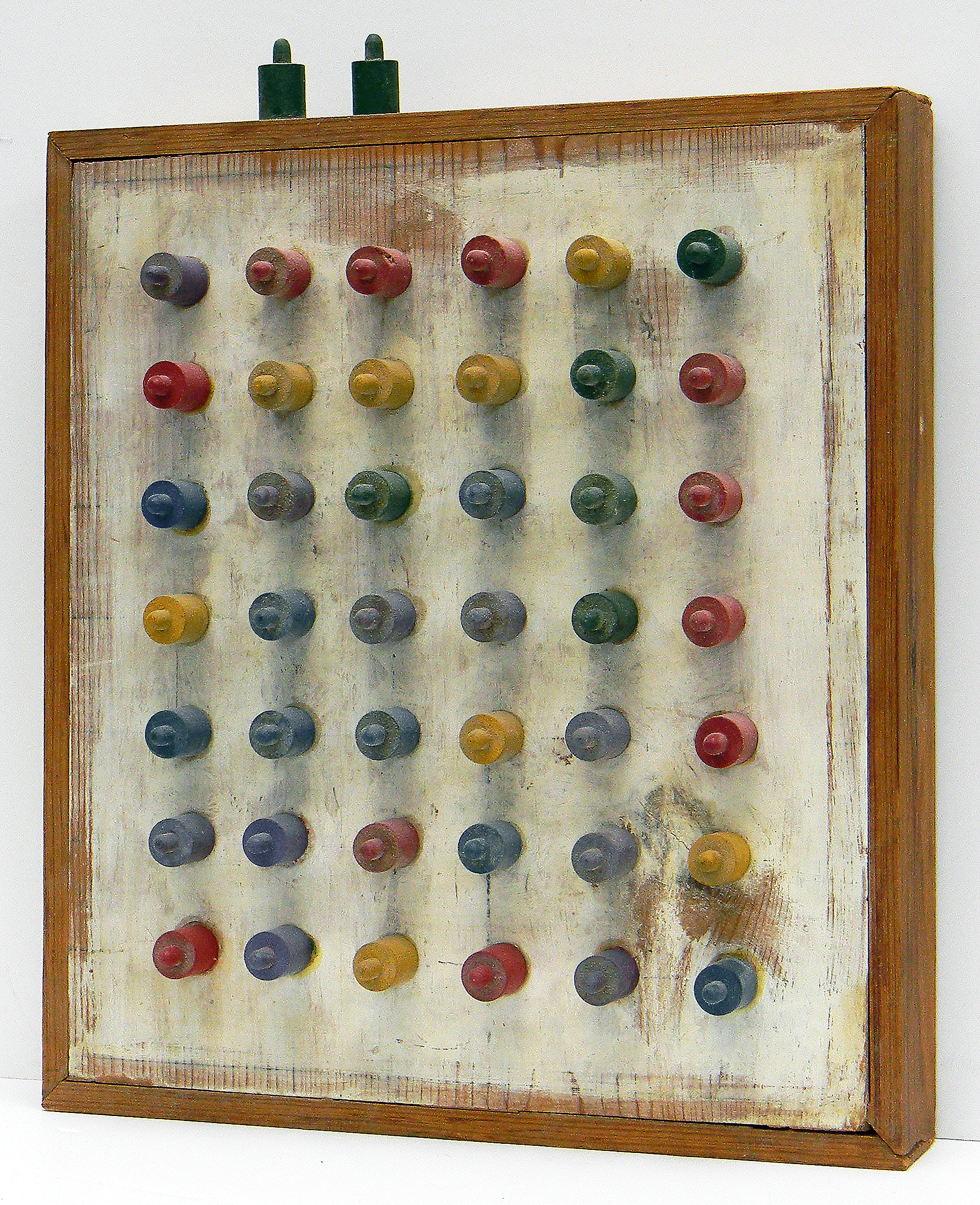 Construction is 9 inches x 8 inches x 1 inch.