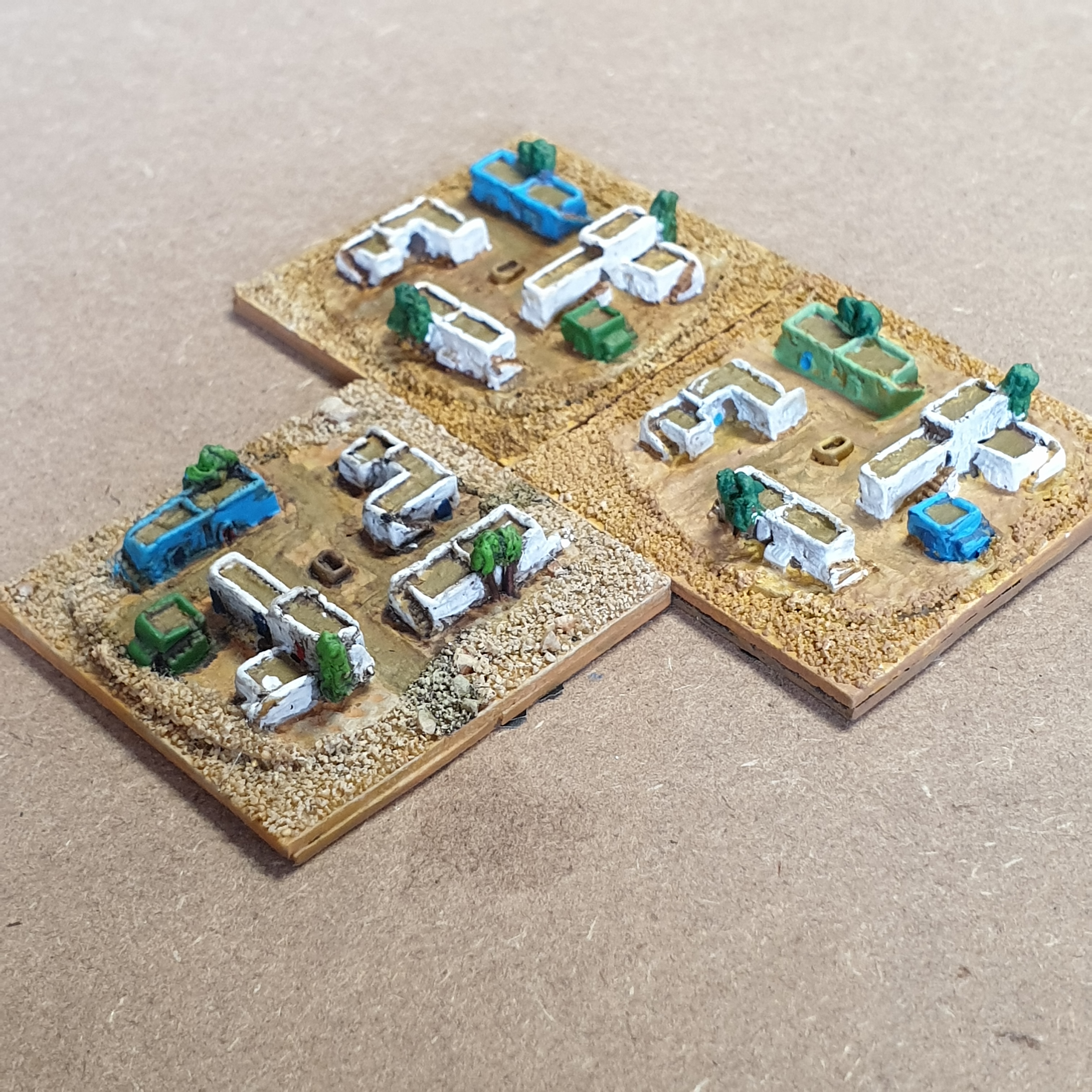 Middle Eastern village - Irregular models