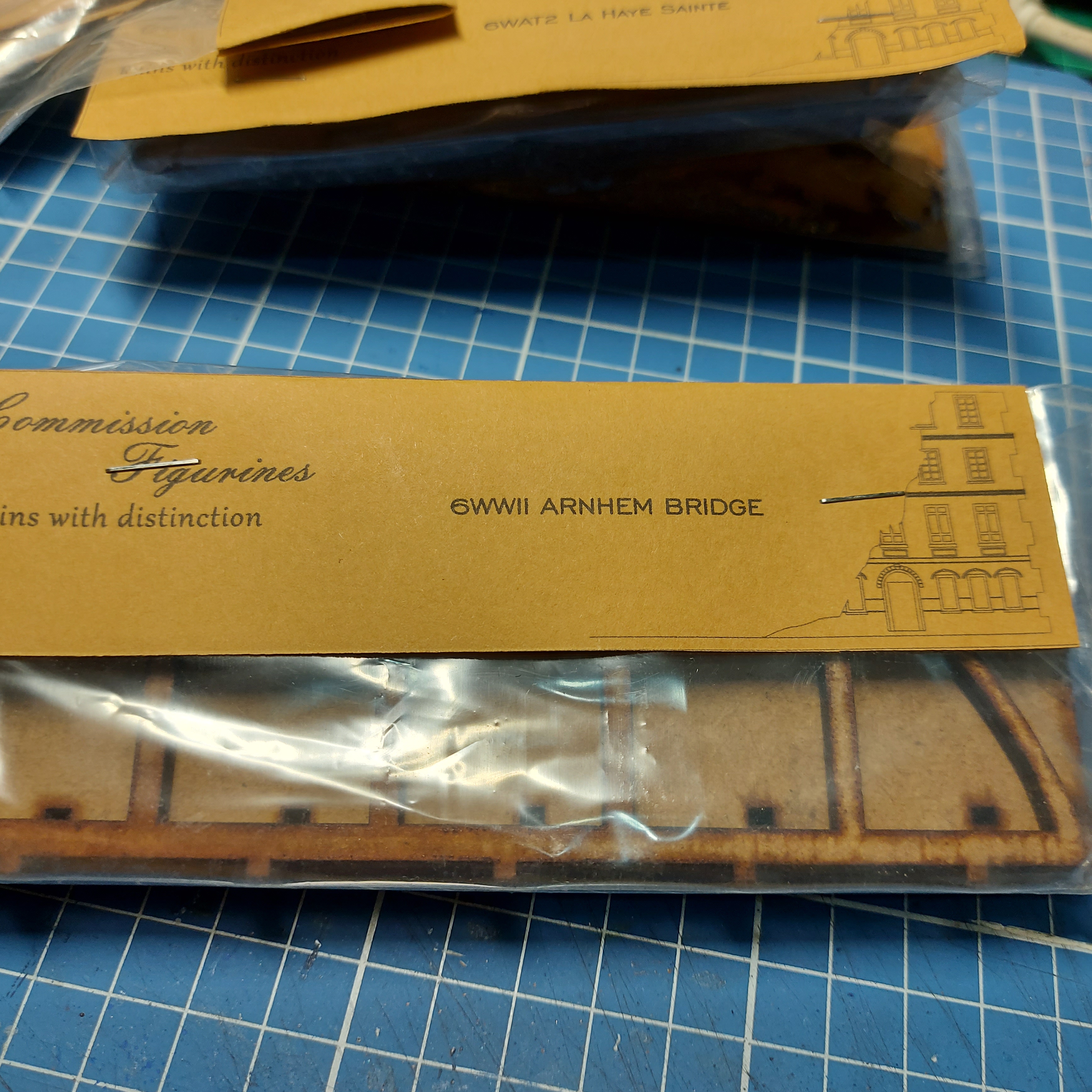 6mm Girder Bridge packaged - sort of like Arnhem