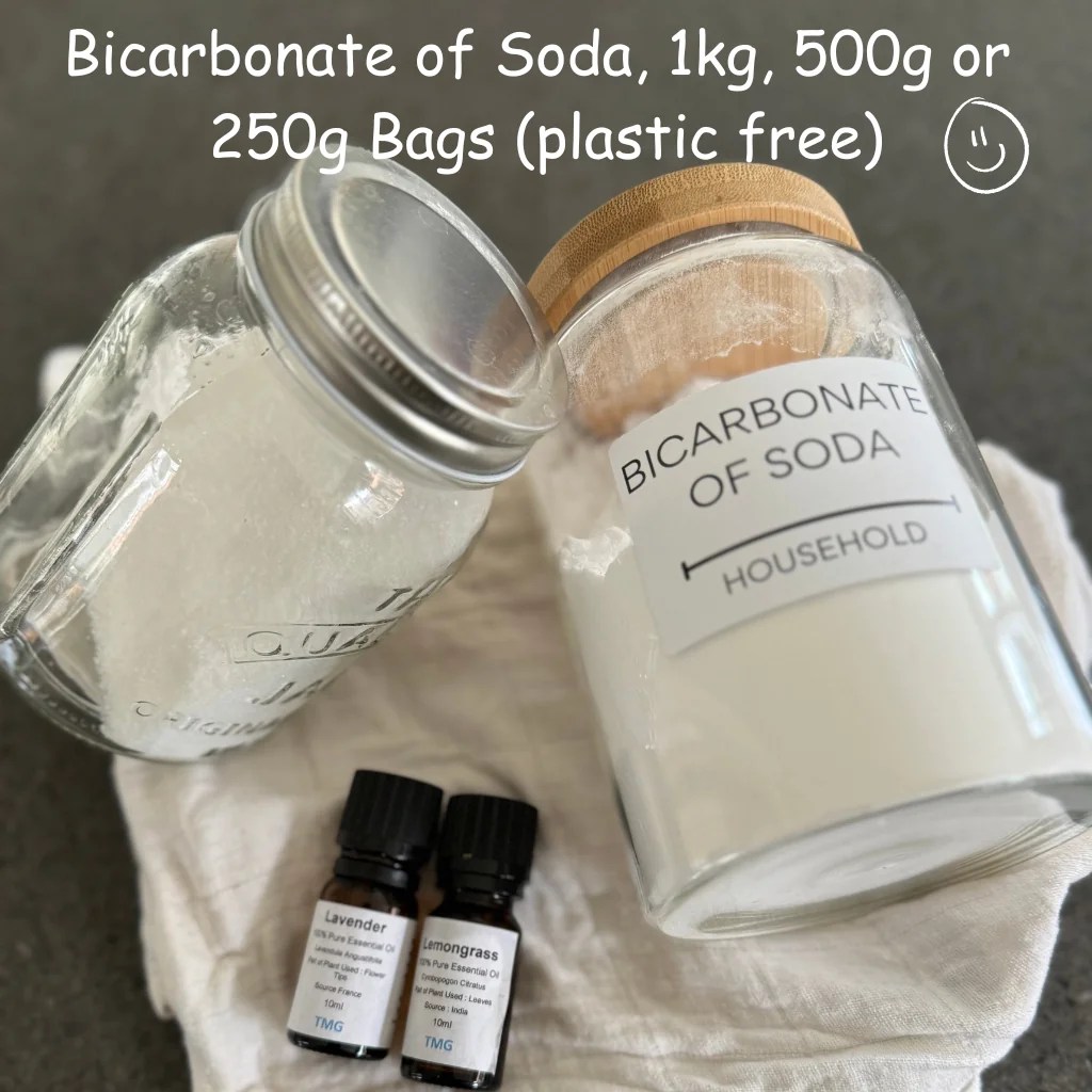 natural cleaning ingredients and accessories