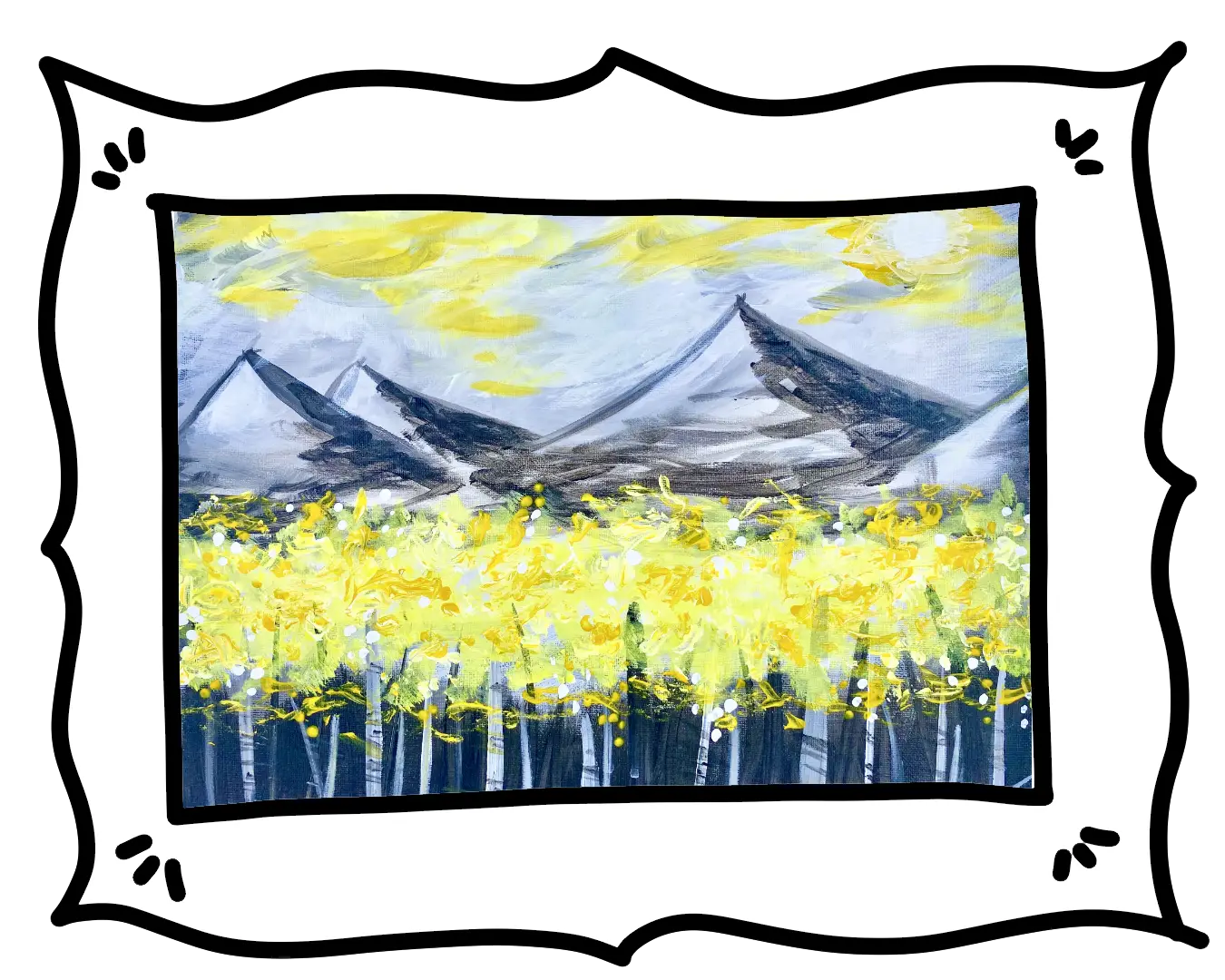 birch mountains painting option