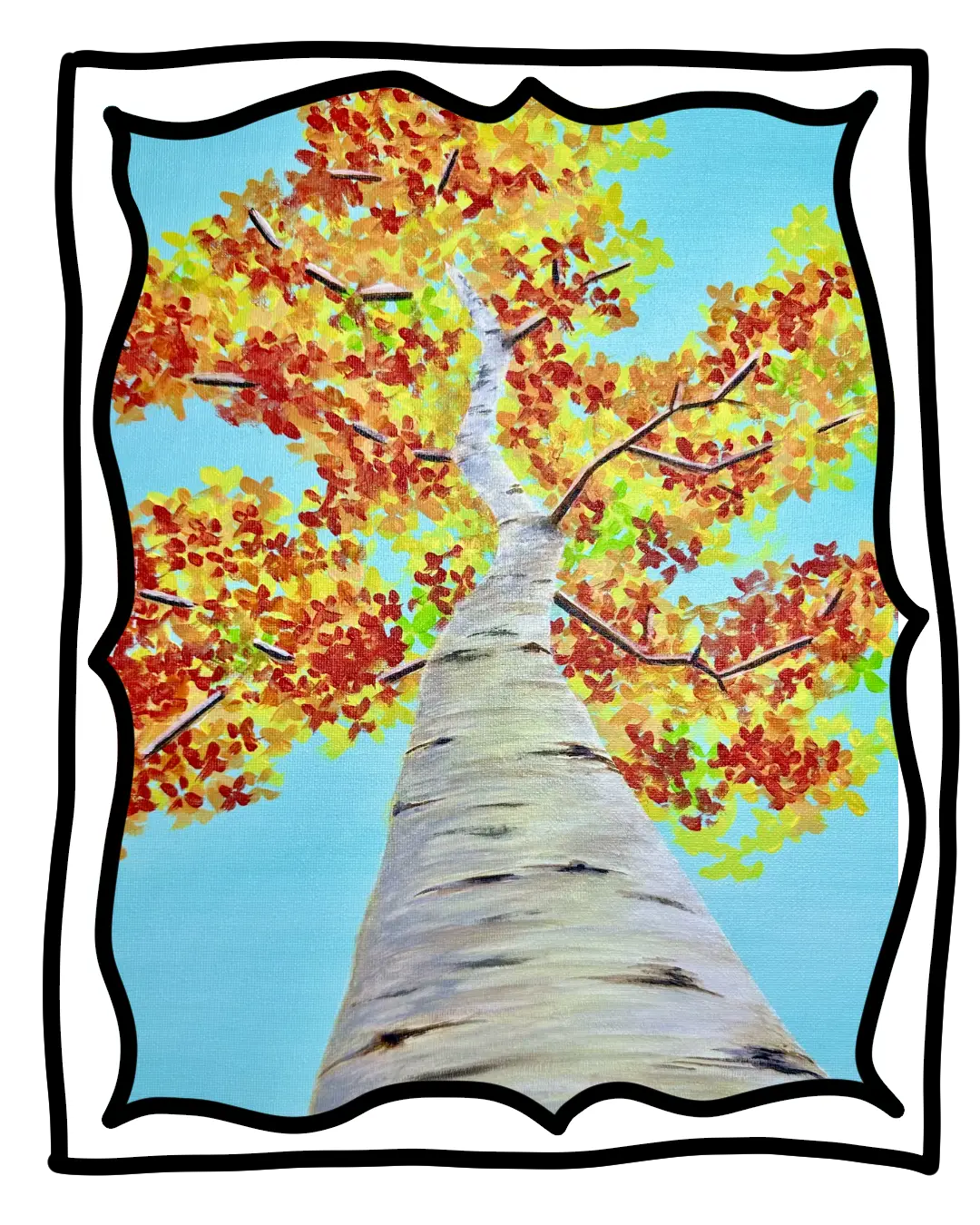 fall foliage painting option