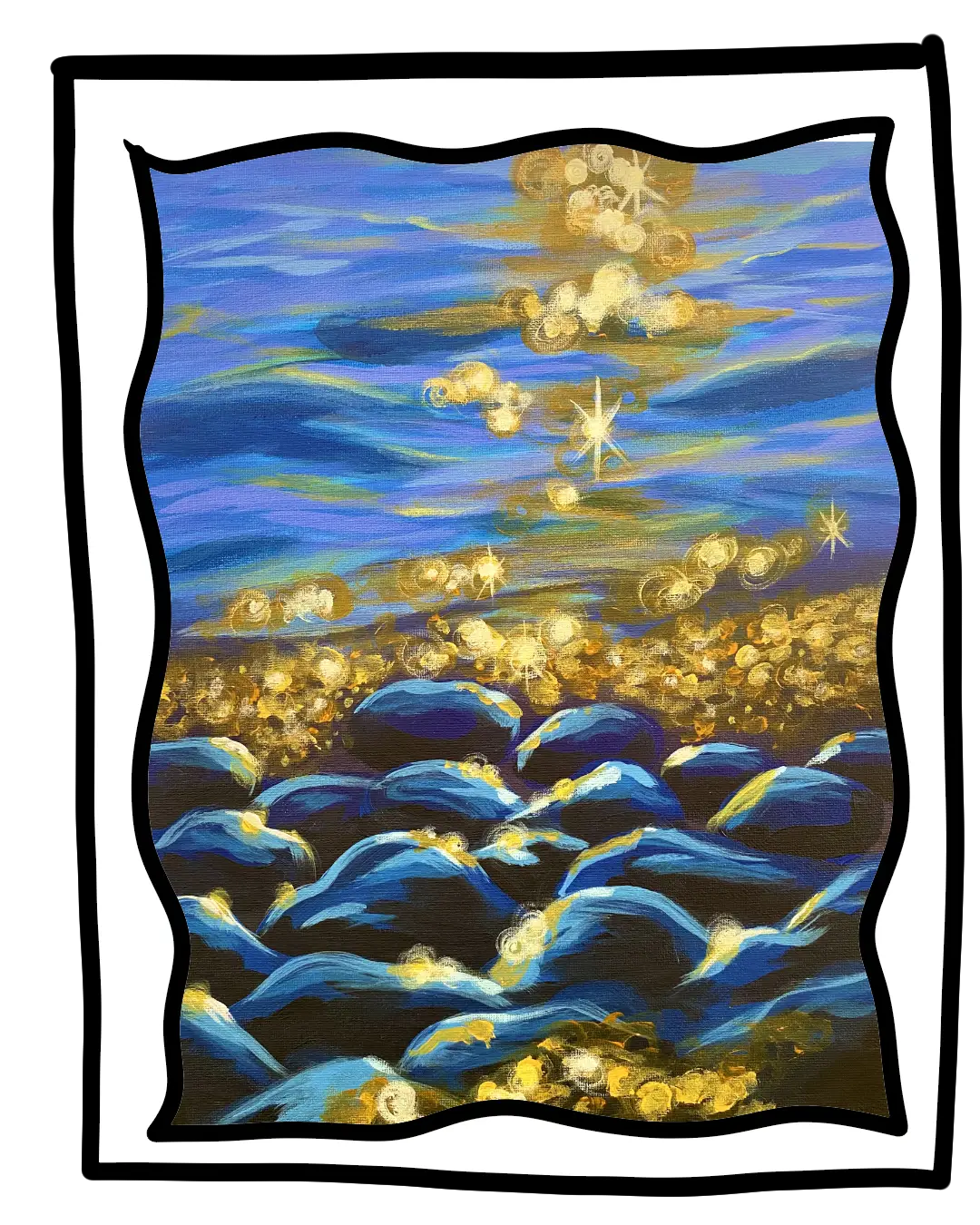 stepping stones painting option