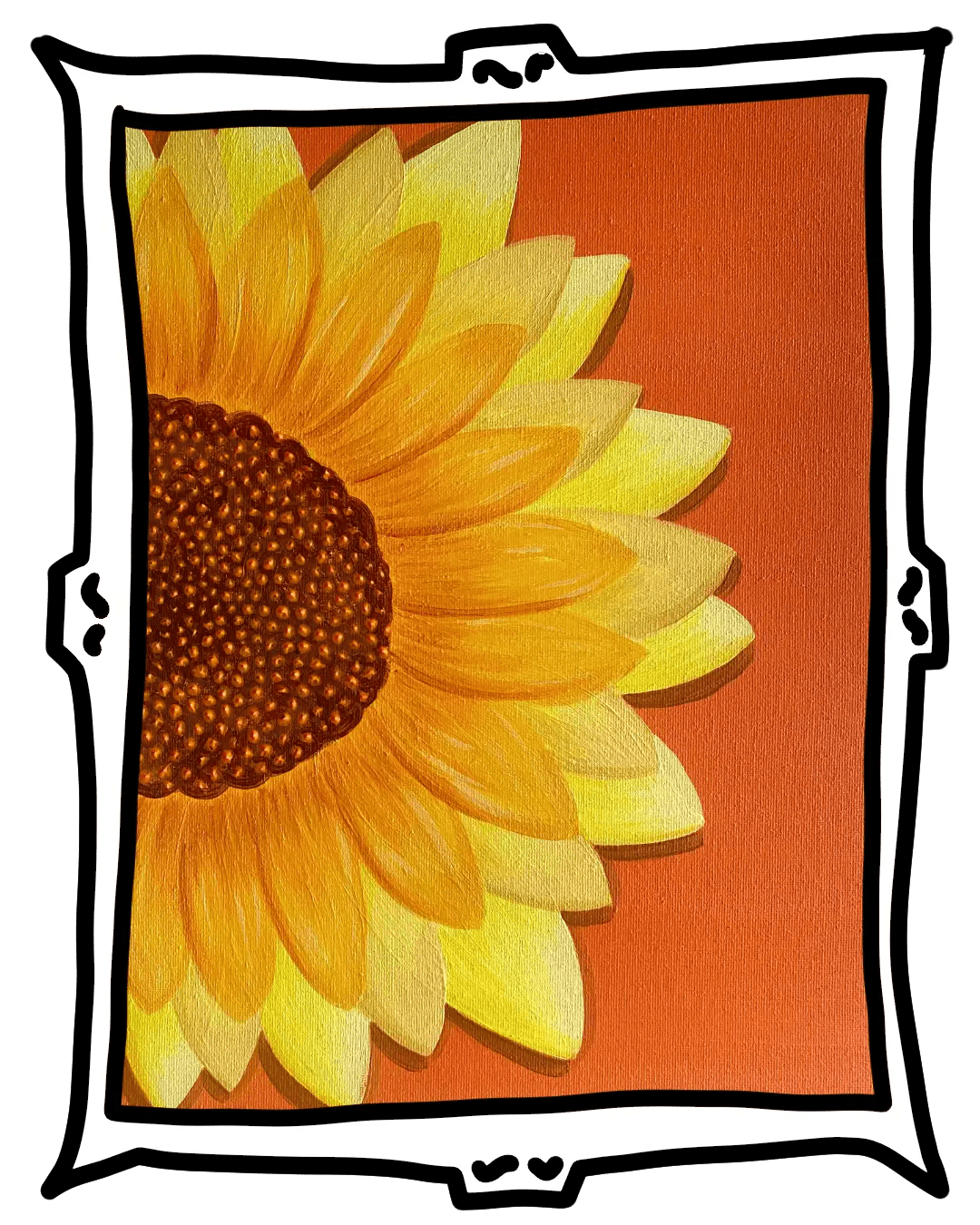 sunflower painting option
