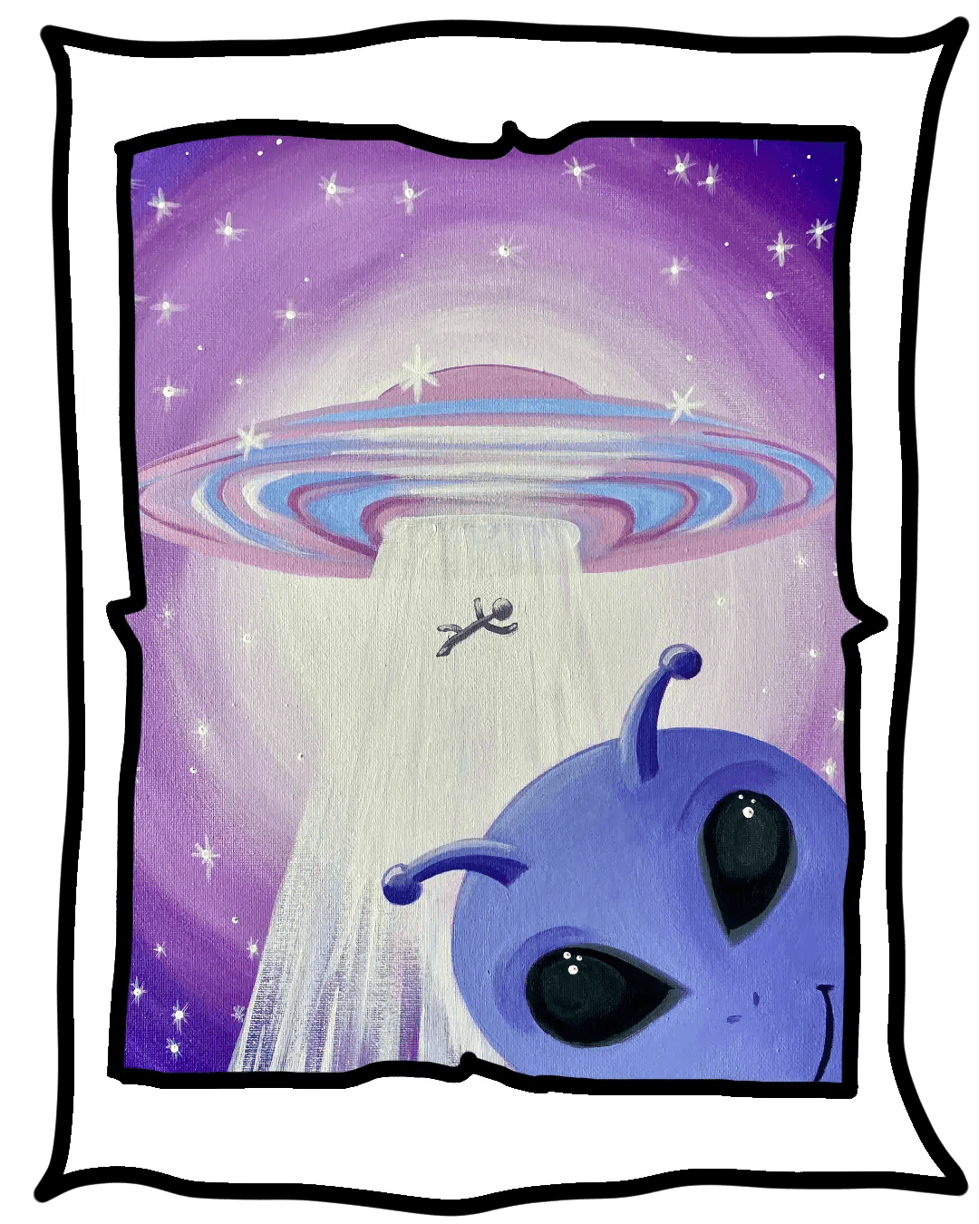 alien invasion painting option