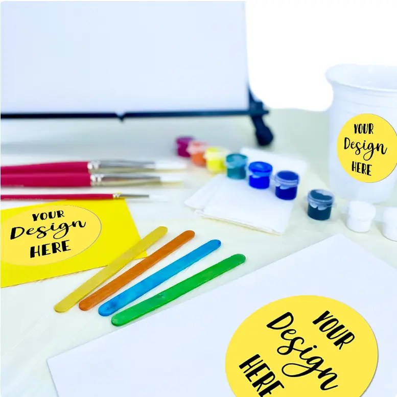 disco paint party custom design