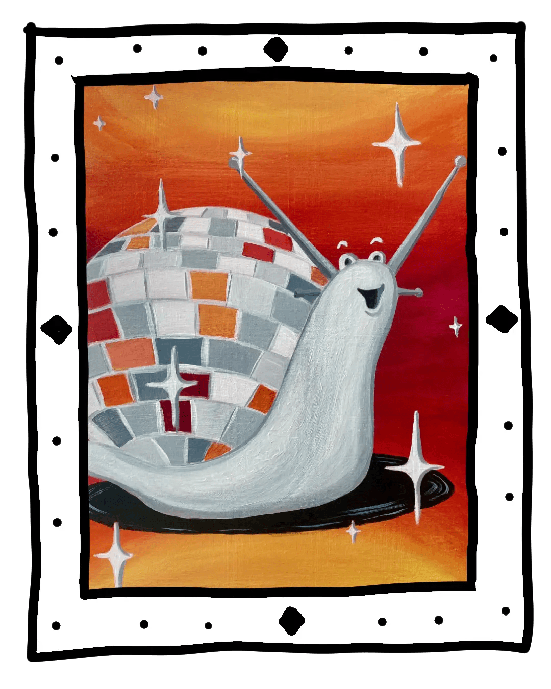 disco snail painting option