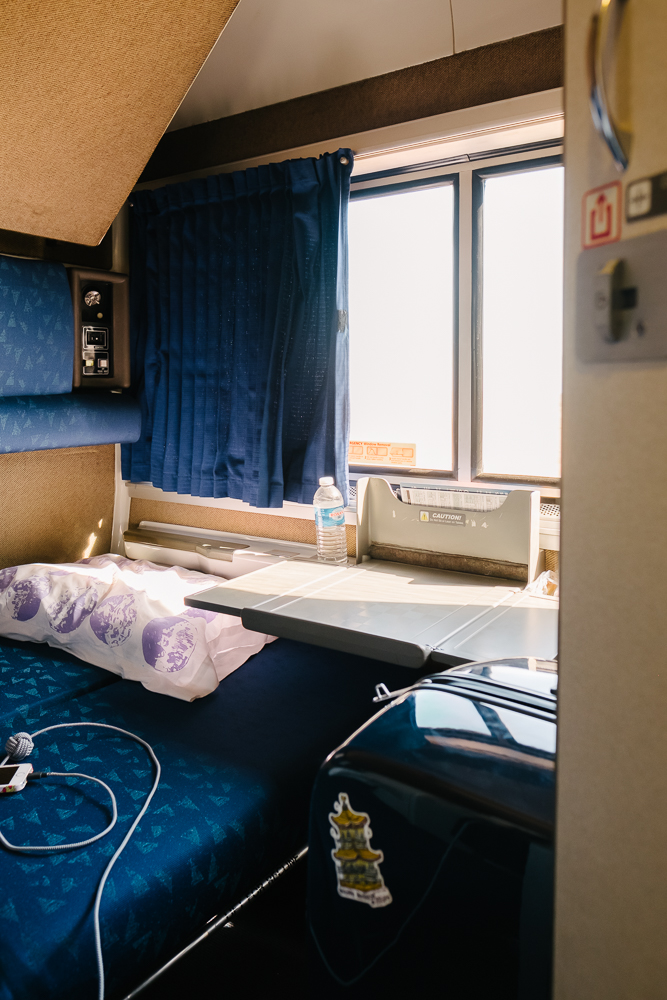 There aren't too many internal pockets, . Ohio to California in an Amtrak Sleeper Car | Thought & Sight