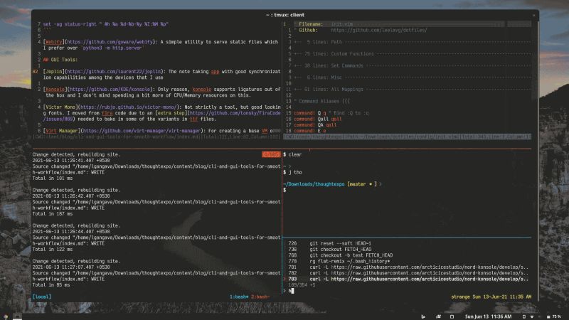 Cli Tools - Perfect Sunset Pattern - 4K