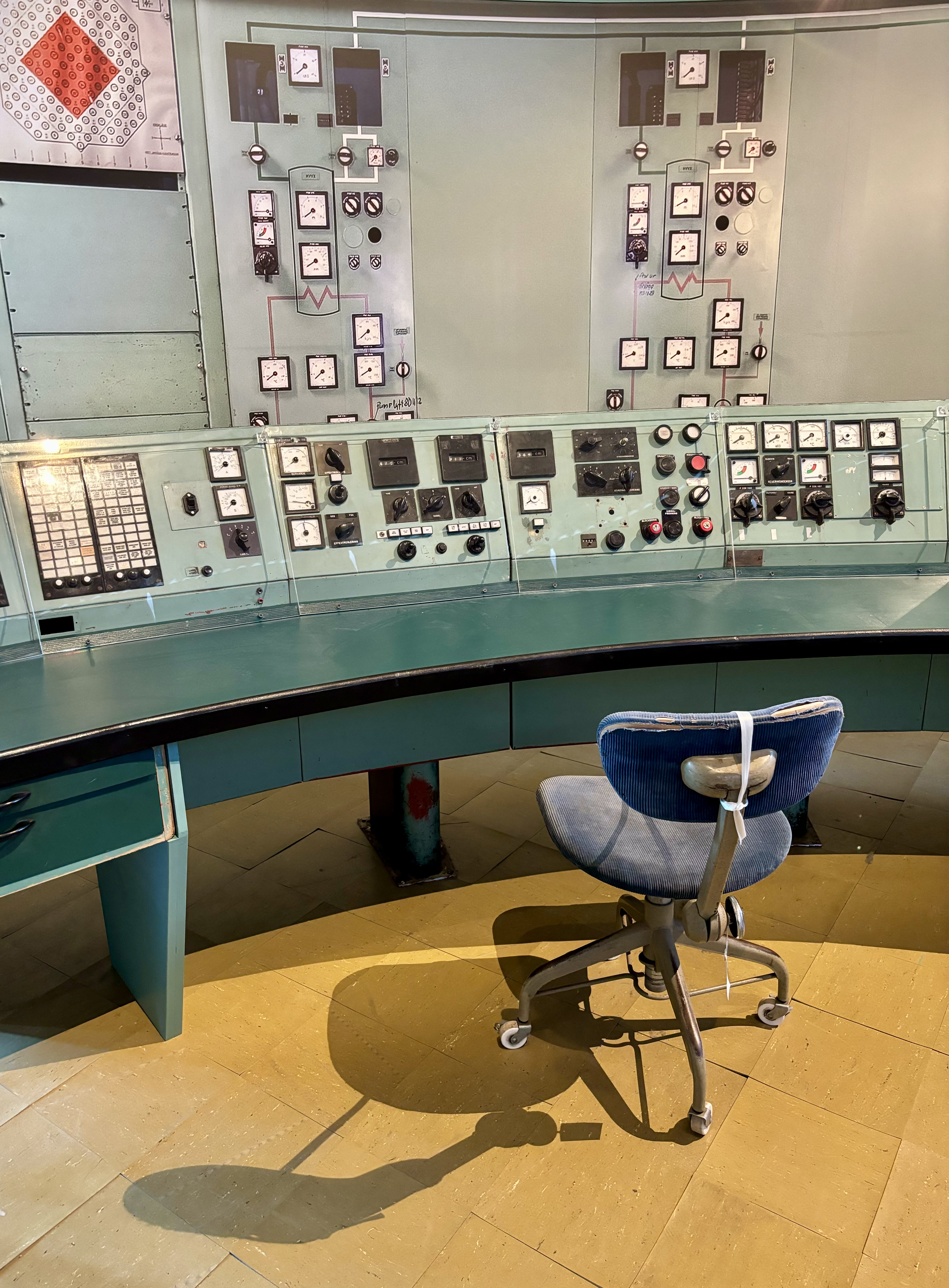 Nuclear power plant control room