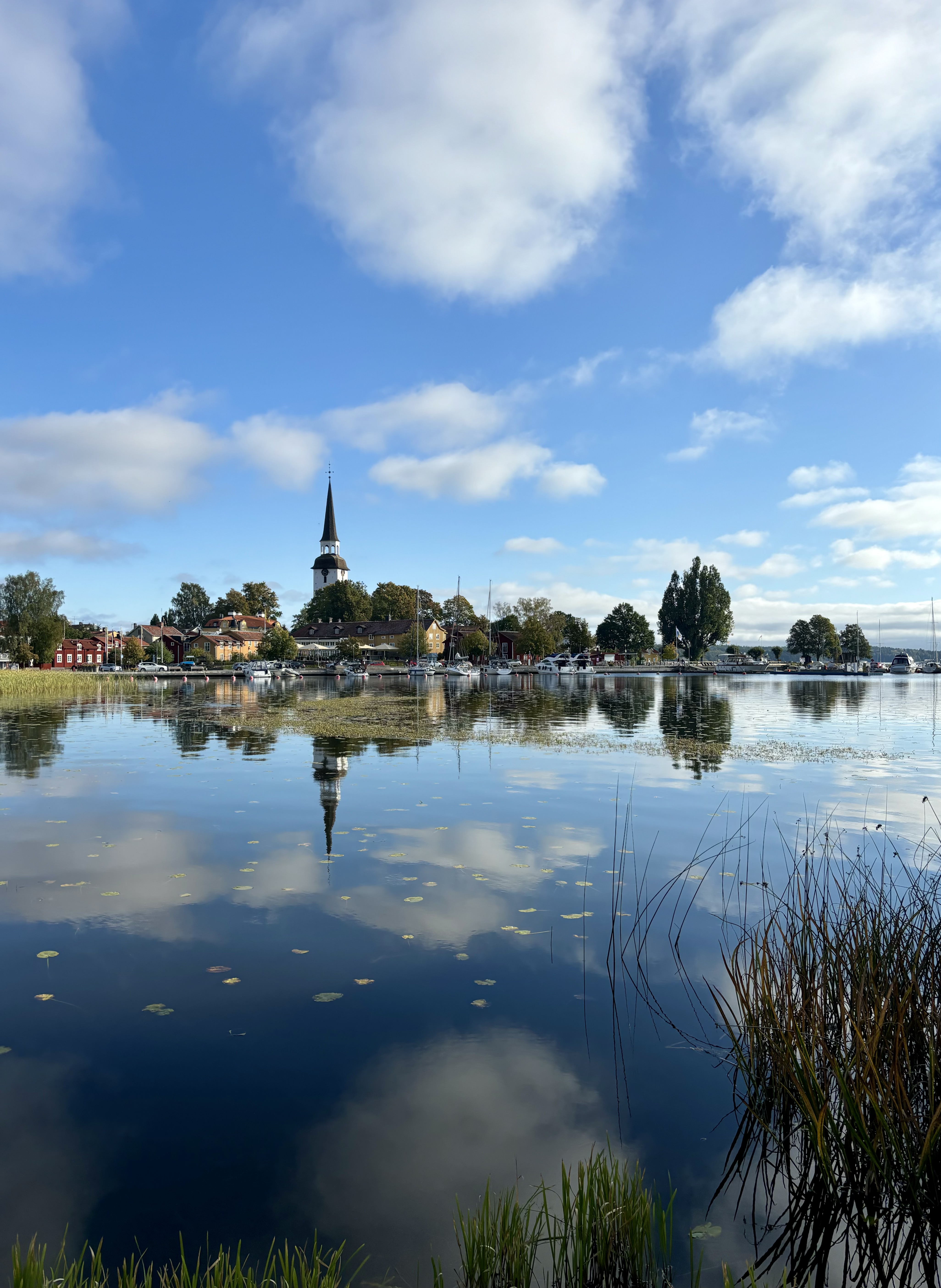 Mariefred seen from Gripsholm, Södermanland