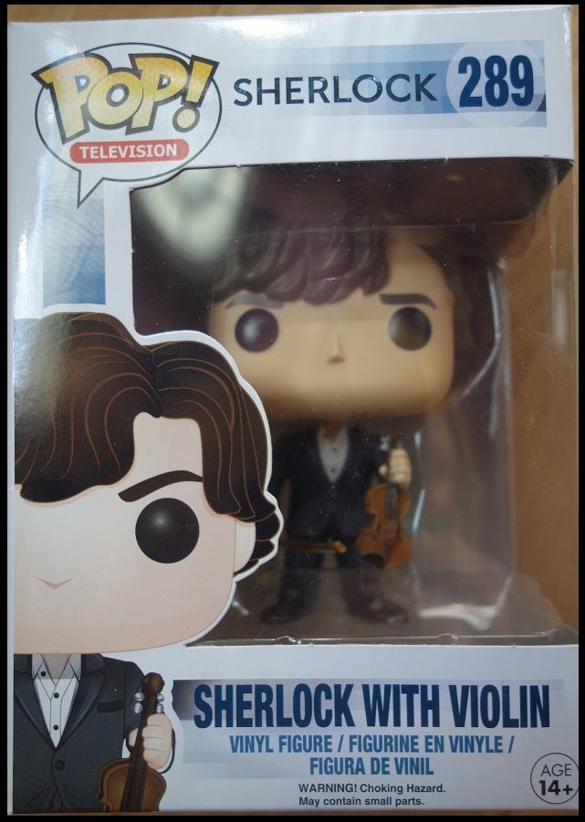 Review: Funko Pop Sherlock With Violin – Thoughtful Pigeon
