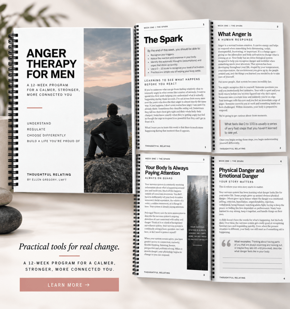 Anger Management Therapy Program for Men.