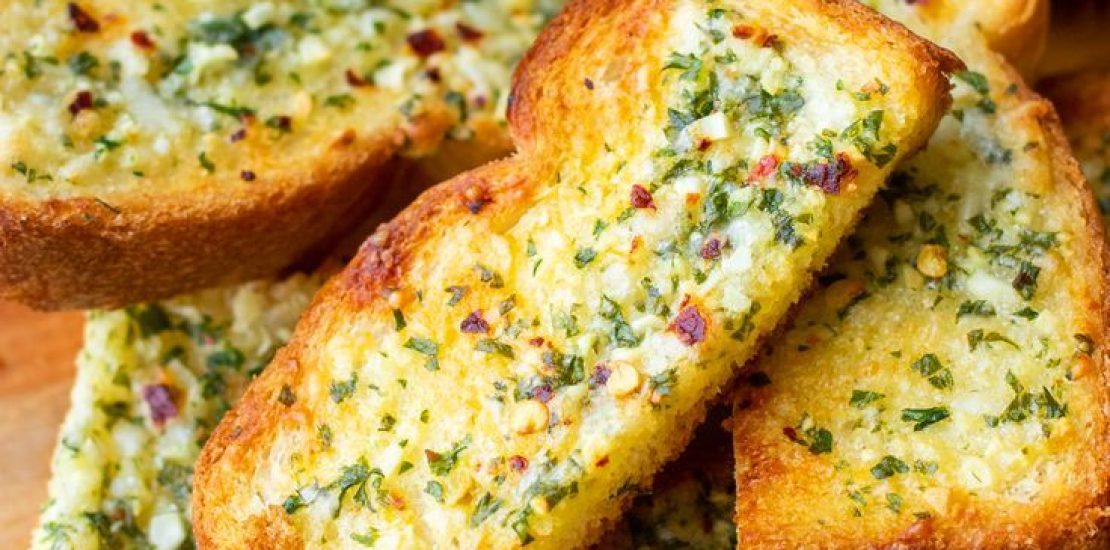 Air fryer Garlic bread