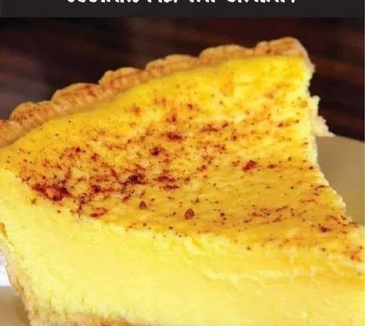 Sugar Cream Pie