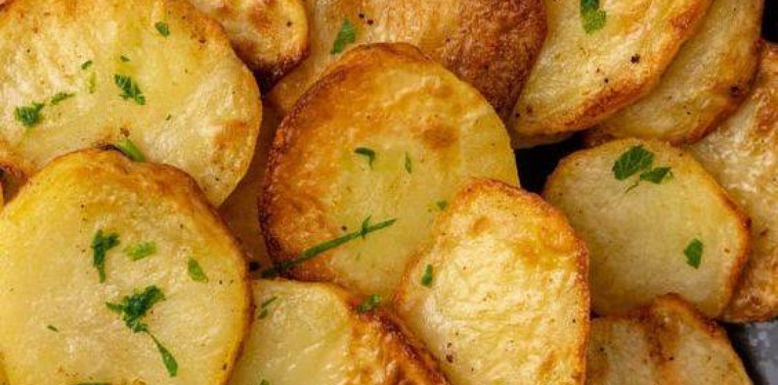 Sliced Potatoes in Air Fryer